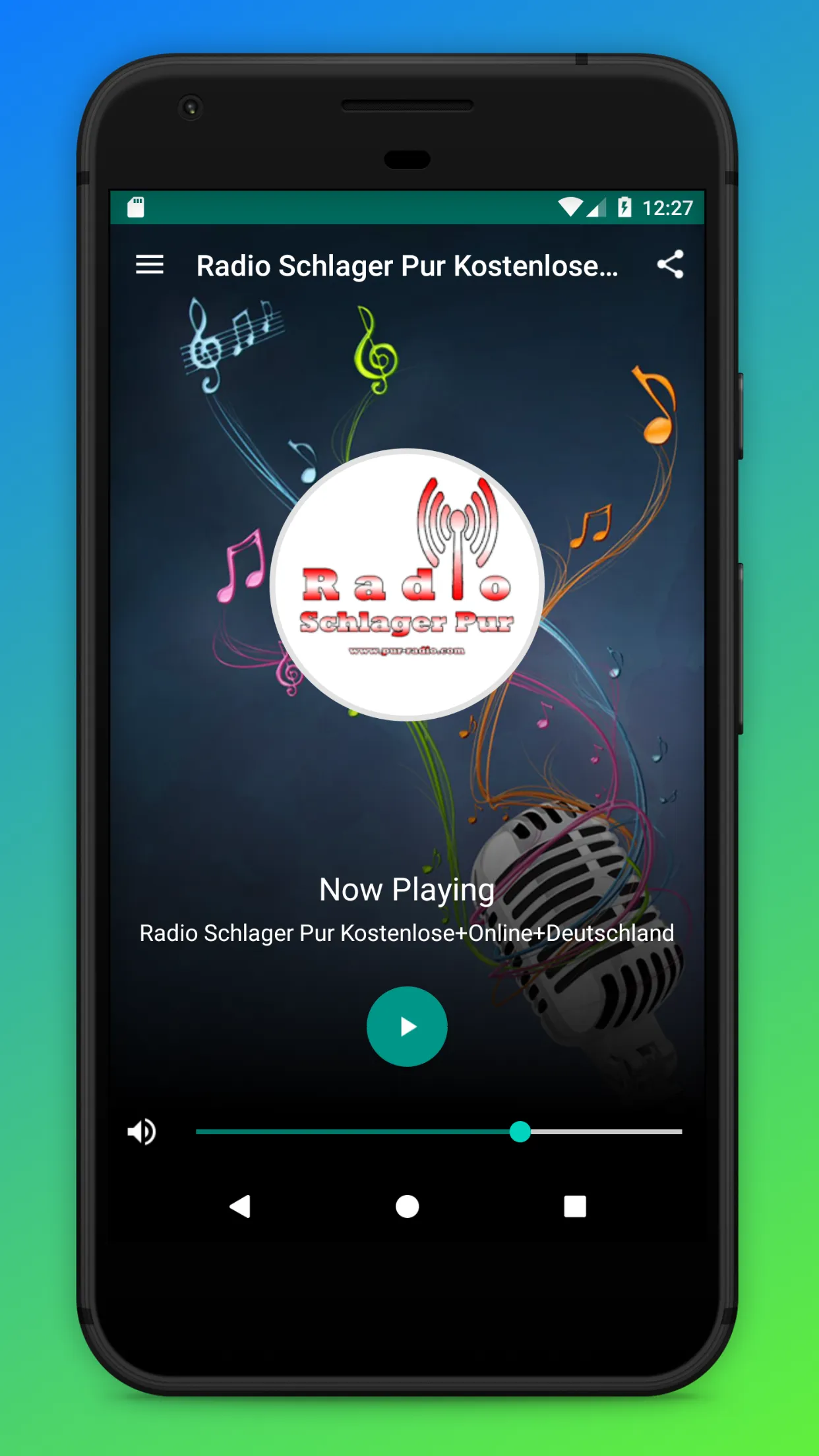 Schlager Pur Radio App Online | Indus Appstore | Screenshot