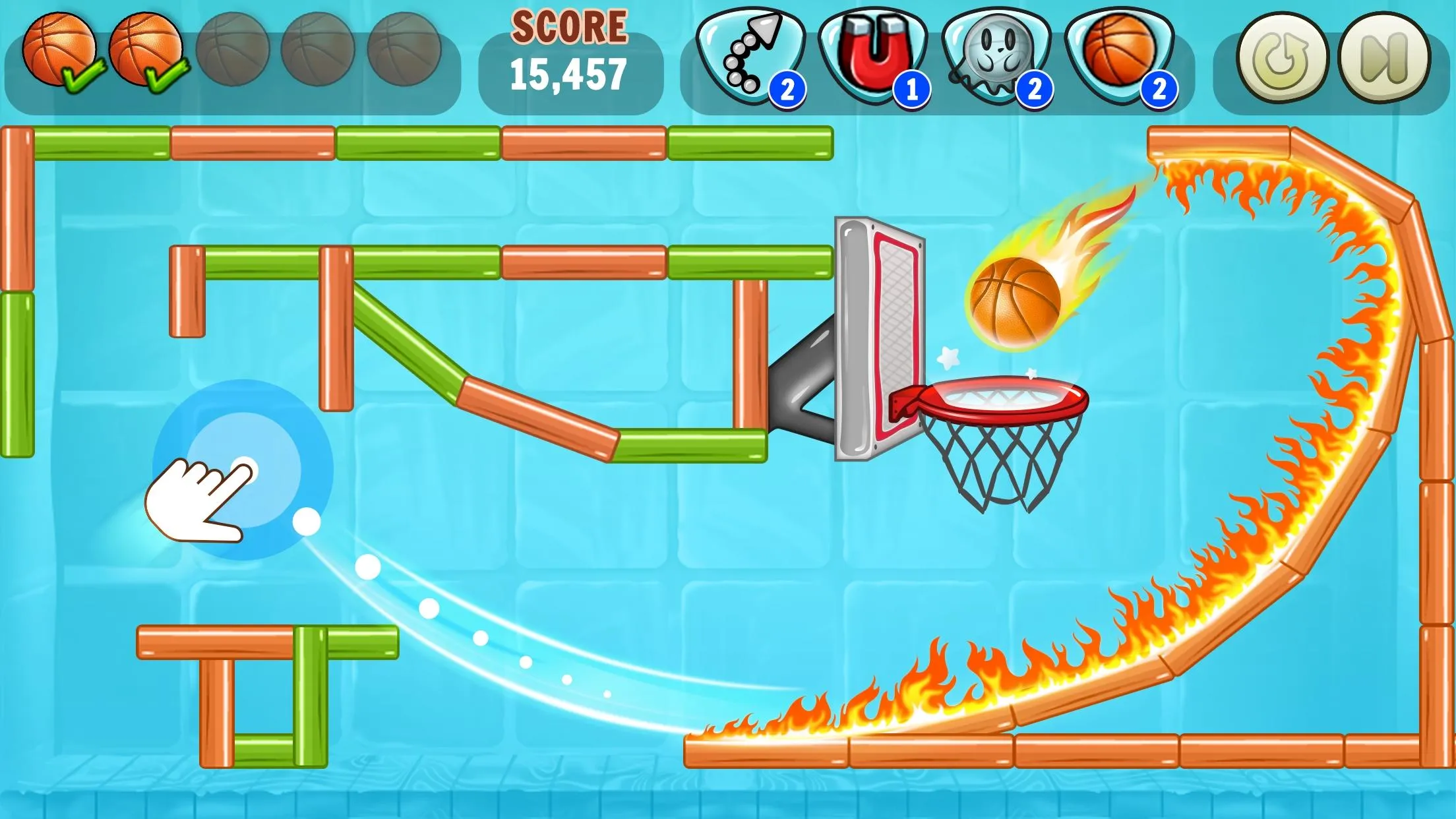 Basketball Games: Hoop Puzzles | Indus Appstore | Screenshot