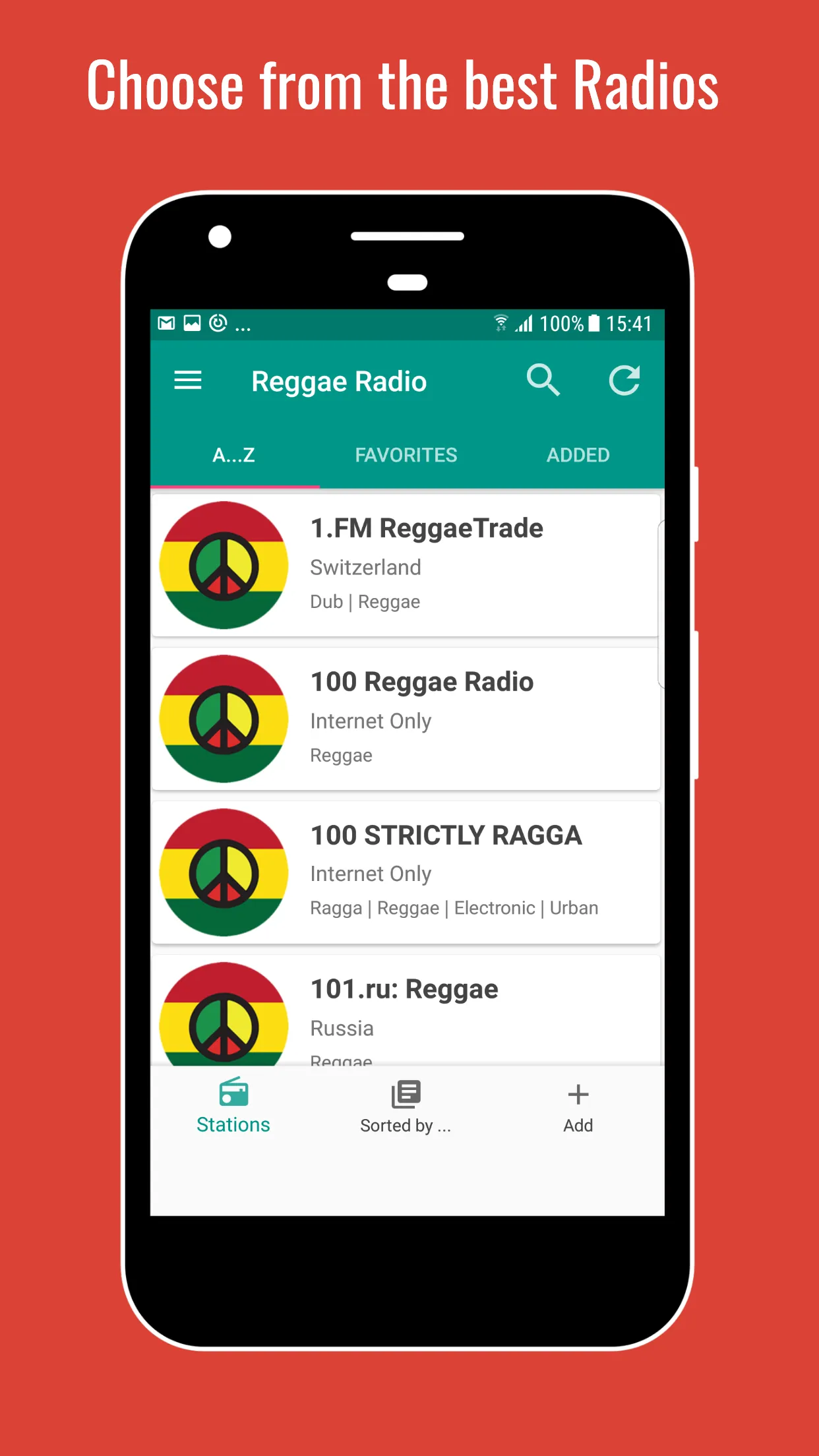 Radio Reggae Worldwide | Indus Appstore | Screenshot