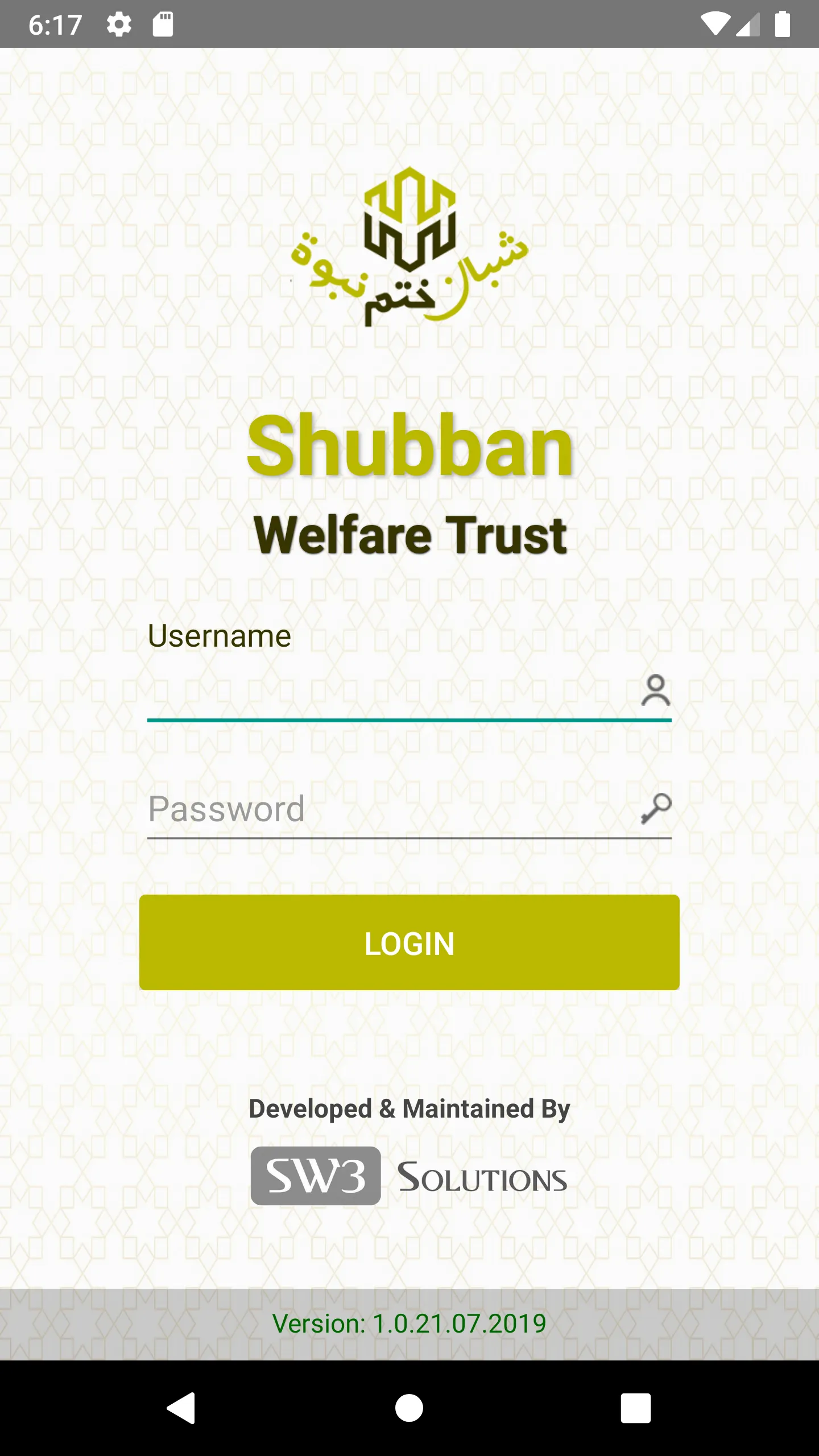 Shubban Welfare Foundation | Indus Appstore | Screenshot