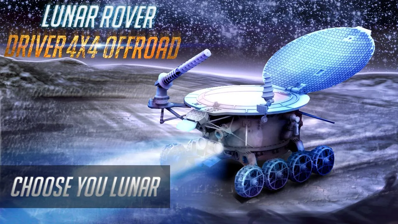 Driver Lunar Rover 4x4 Offroad | Indus Appstore | Screenshot