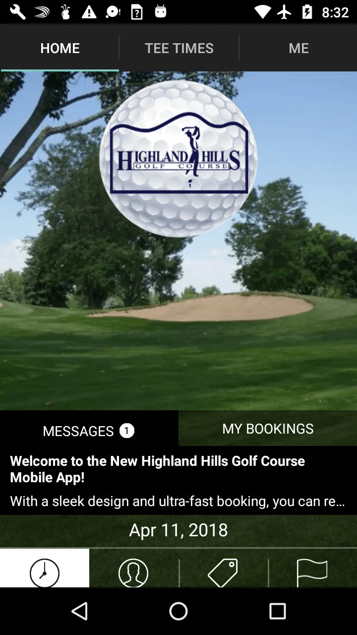 Highland Hills Tee Times | Indus Appstore | Screenshot