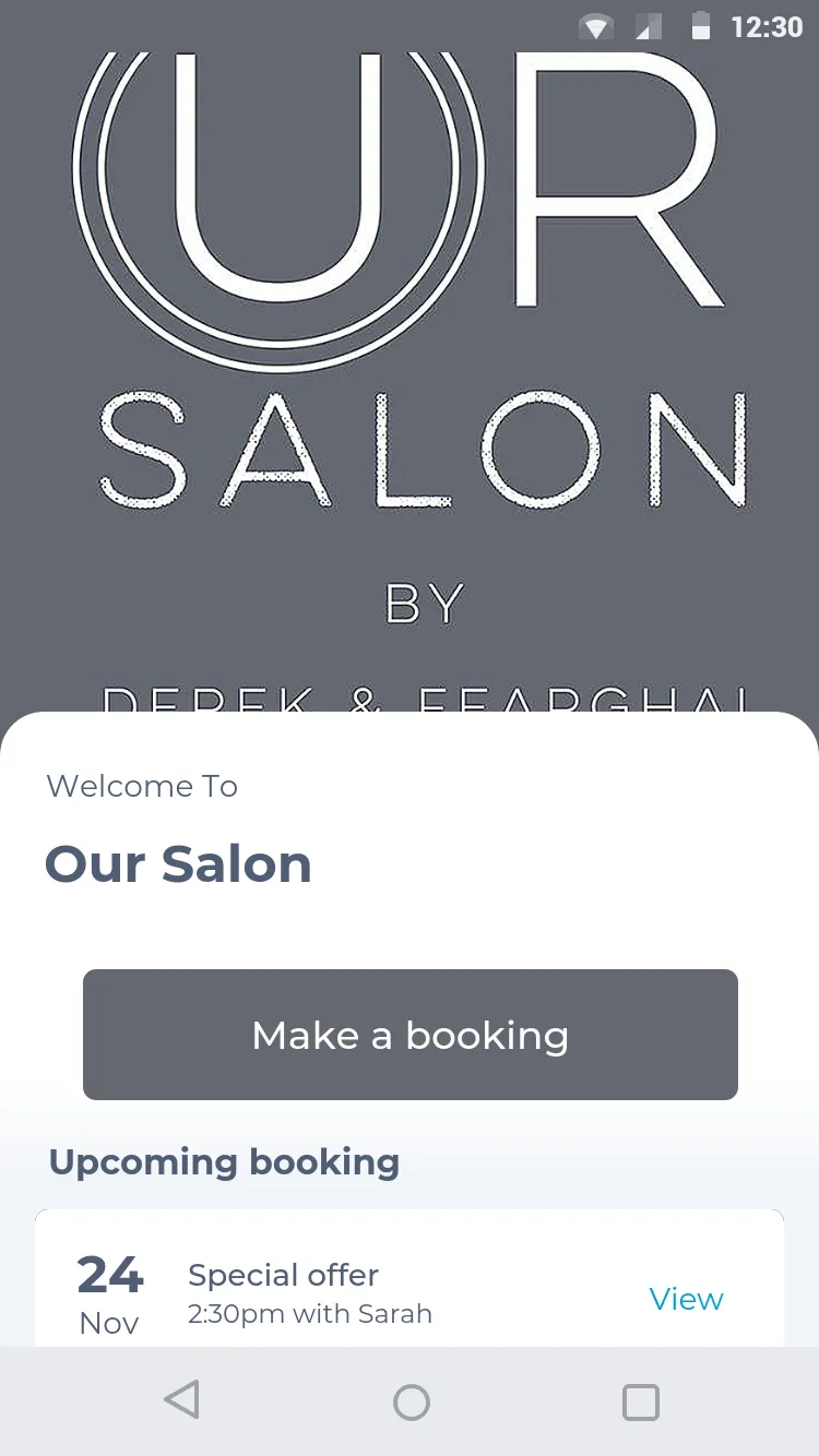 Our Salon | Indus Appstore | Screenshot