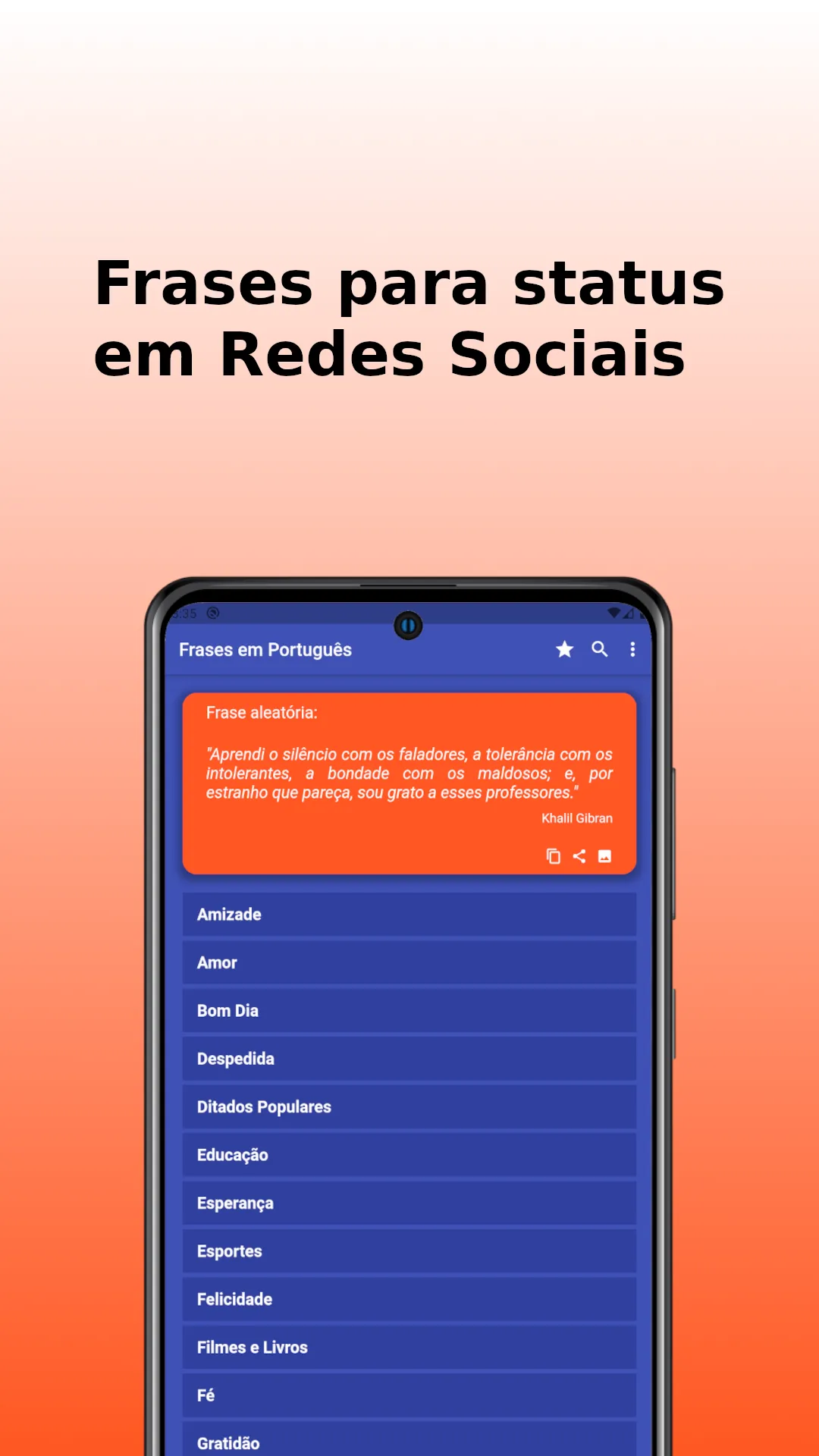 Frases em Português | Indus Appstore | Screenshot