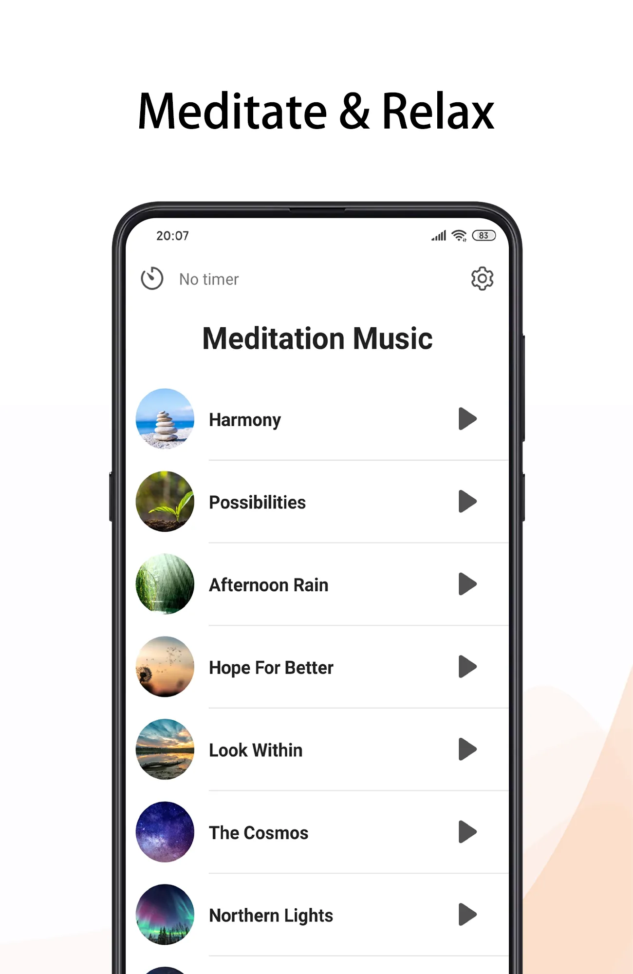 Meditation Music - meditate | Indus Appstore | Screenshot