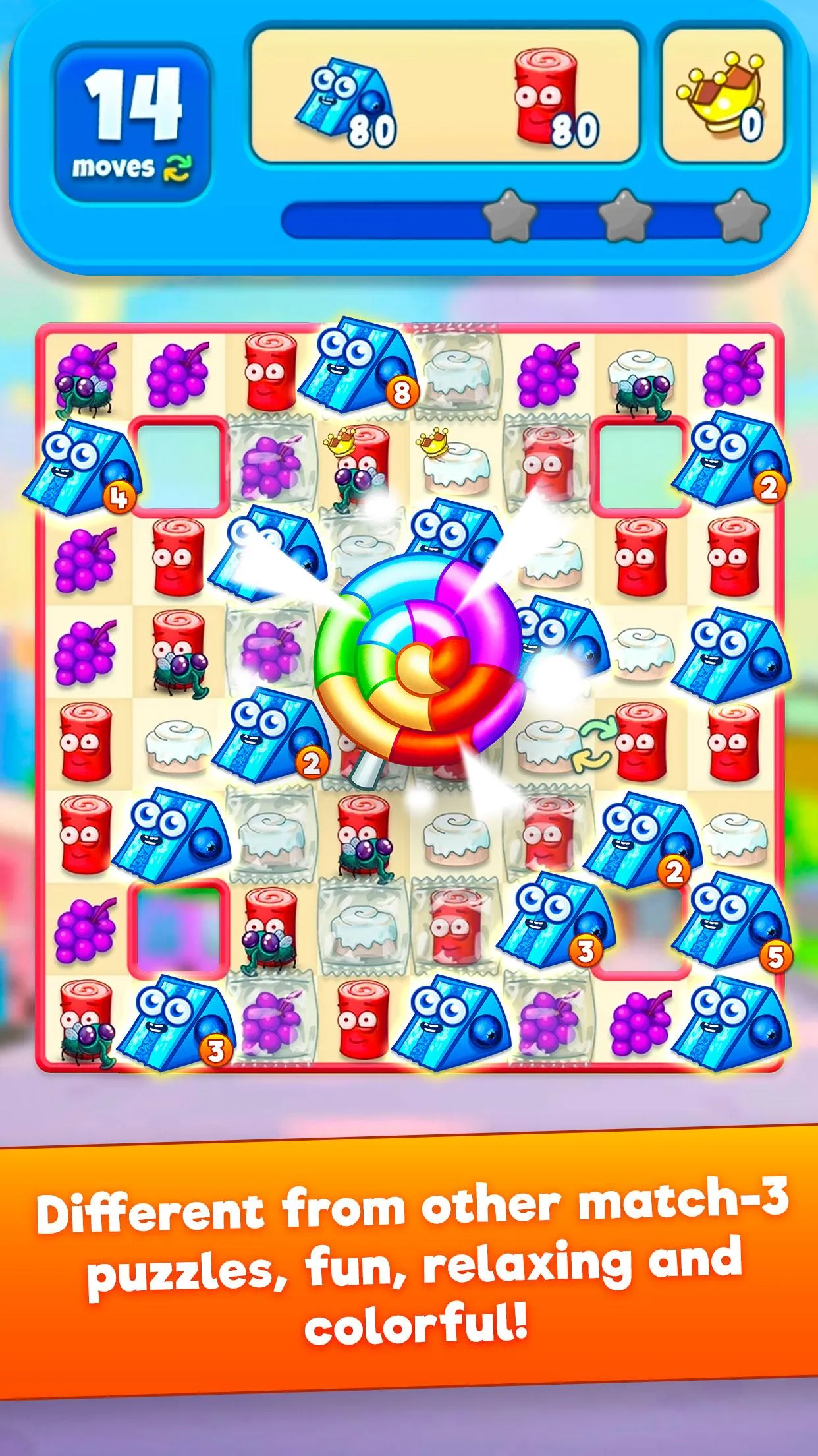 Sugar Heroes - match 3 game | Indus Appstore | Screenshot