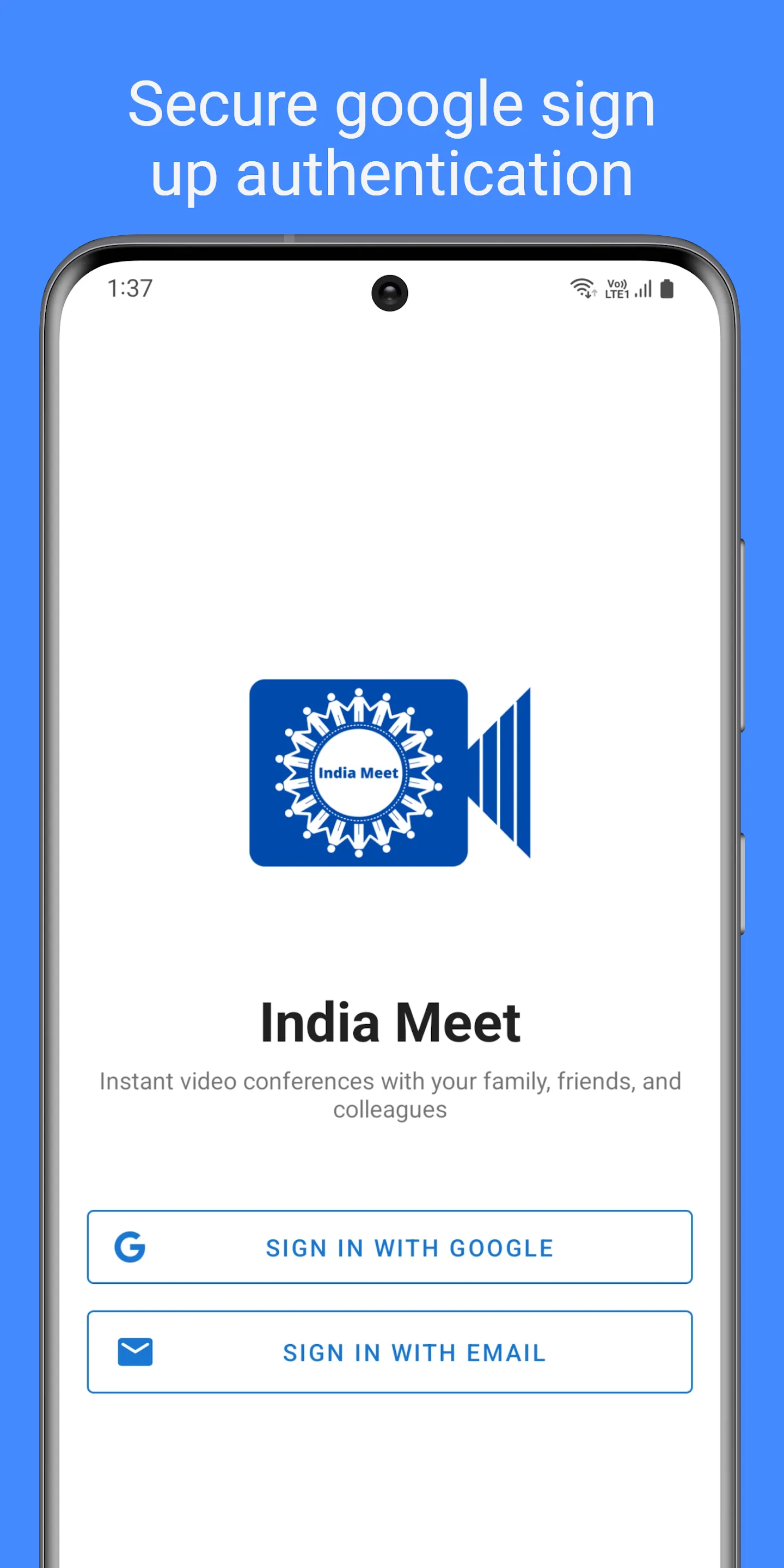 India Meet- Video Conferencing | Indus Appstore | Screenshot