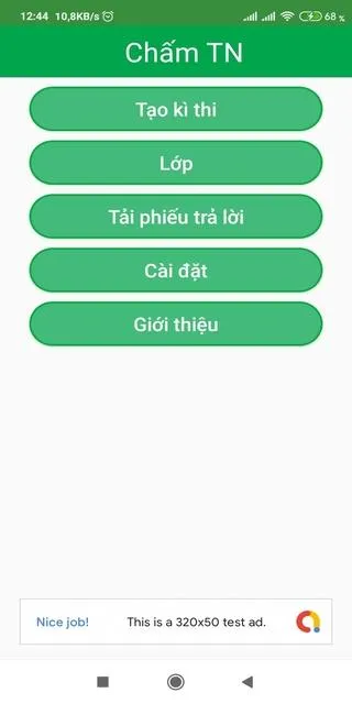 Chấm Trắc Nghiệm | Indus Appstore | Screenshot