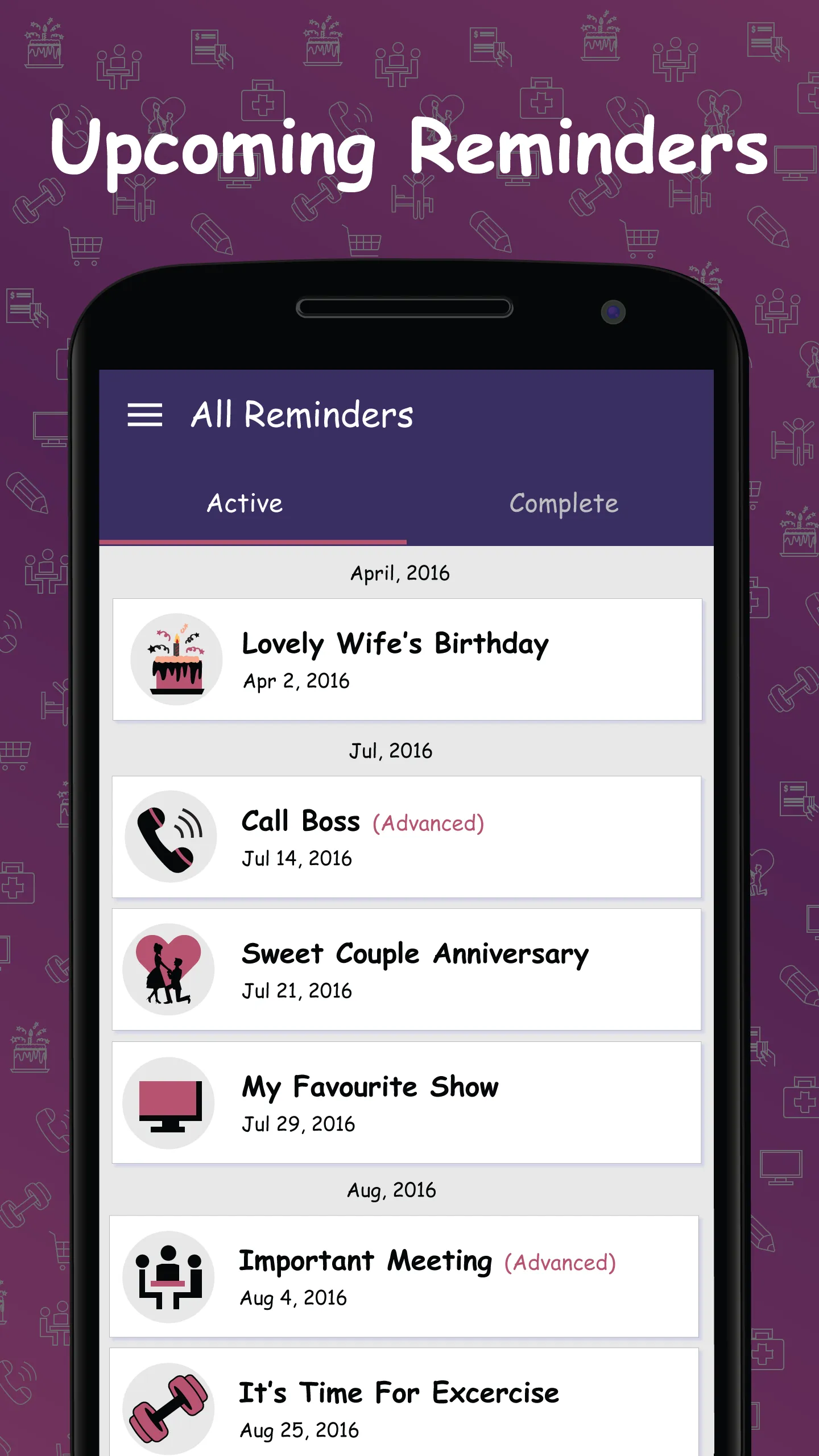 Any Reminders | Indus Appstore | Screenshot