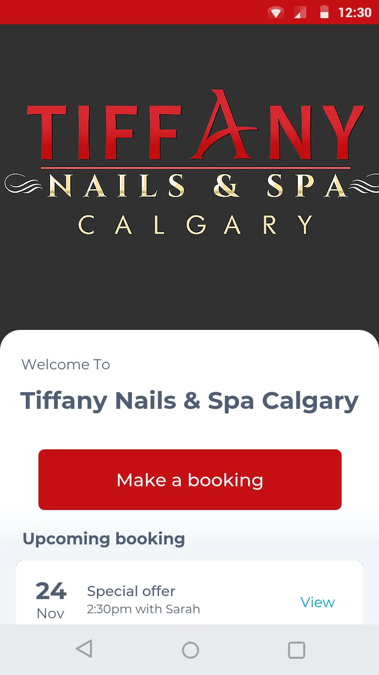 Tiffany Nails & Spa Calgary | Indus Appstore | Screenshot