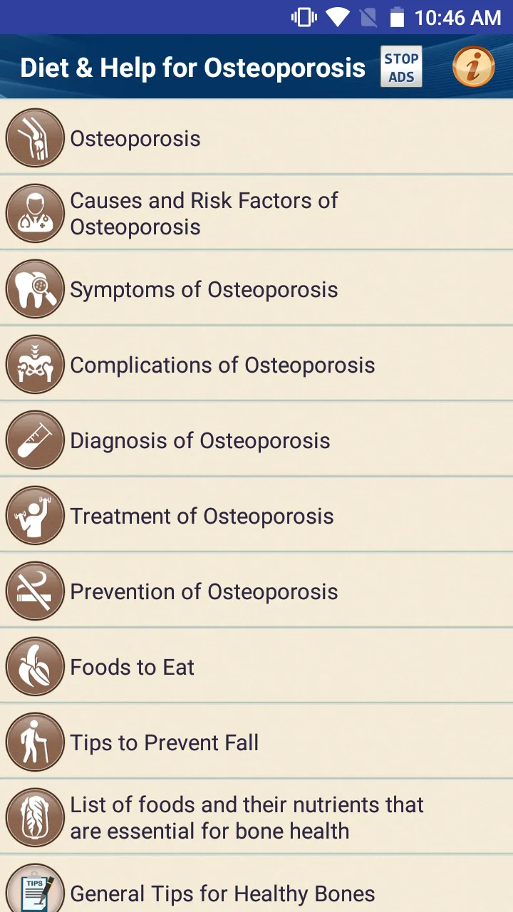 Osteoporosis Weak Bones Diet | Indus Appstore | Screenshot