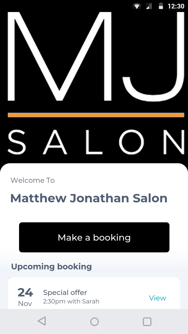 Matthew Jonathan Salon | Indus Appstore | Screenshot