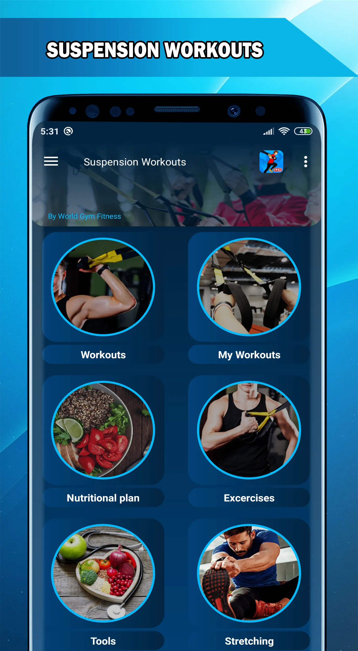 Suspension Workouts Fitness | Indus Appstore | Screenshot