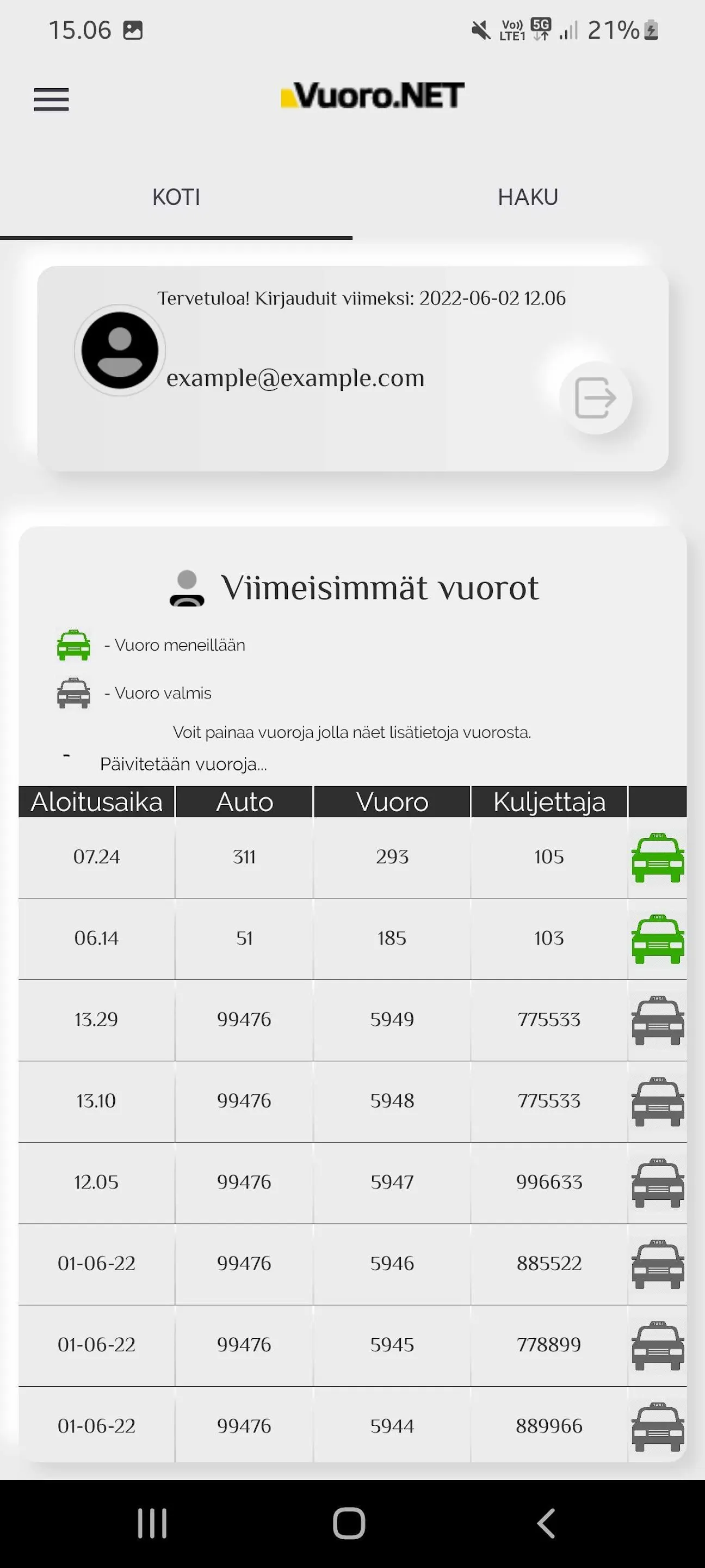 VuoroNet | Indus Appstore | Screenshot