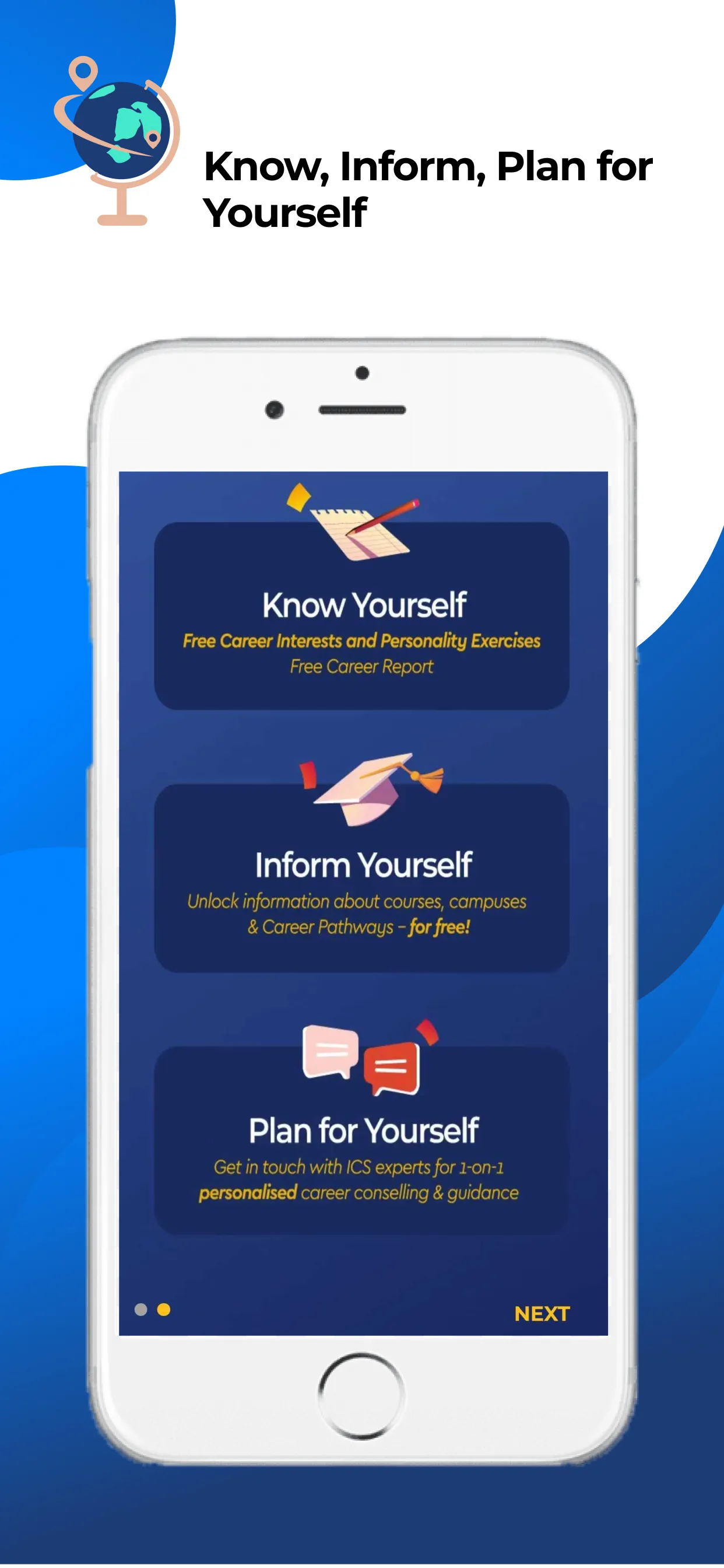 ICS Career GPS: Guide for all | Indus Appstore | Screenshot