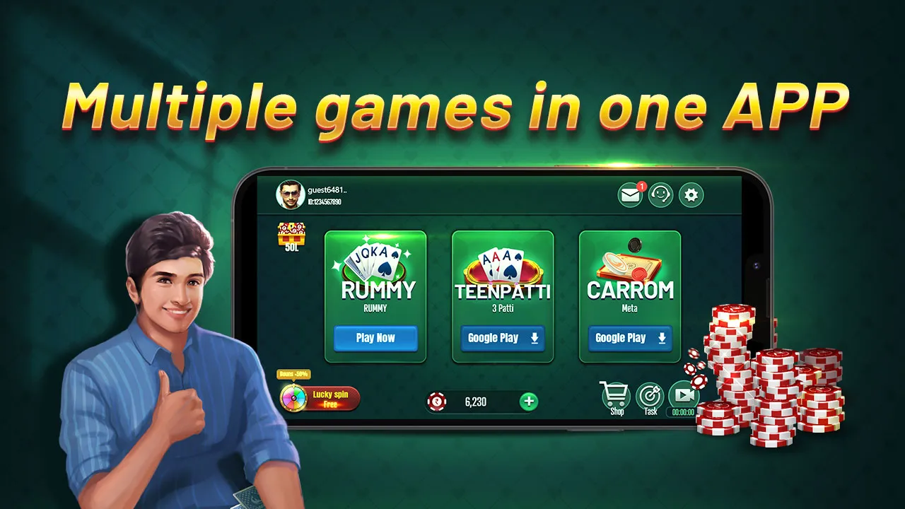 Rummy Classic 13 Card Game | Indus Appstore | Screenshot