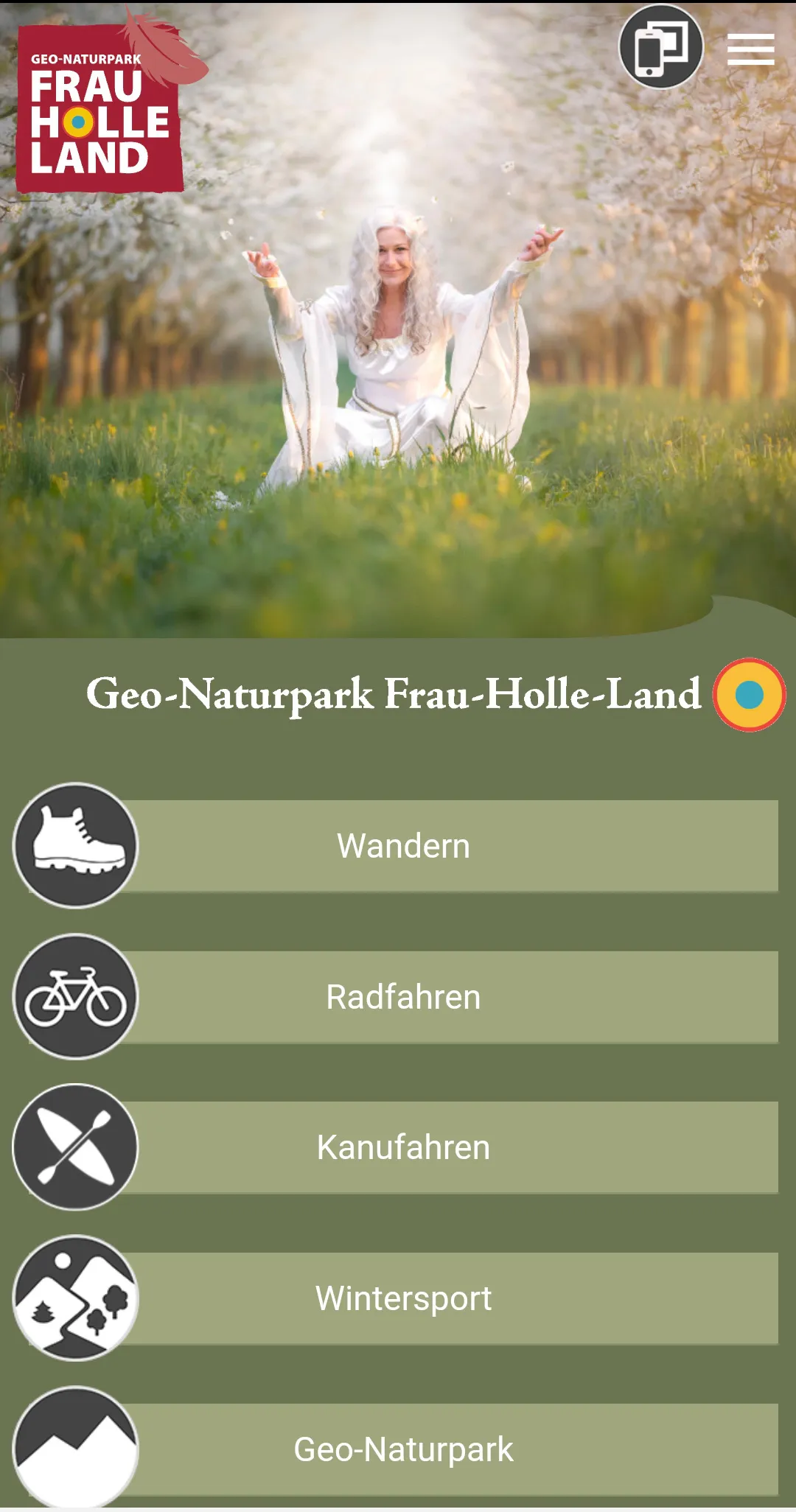 Geo-Naturpark Frau-Holle-Land | Indus Appstore | Screenshot