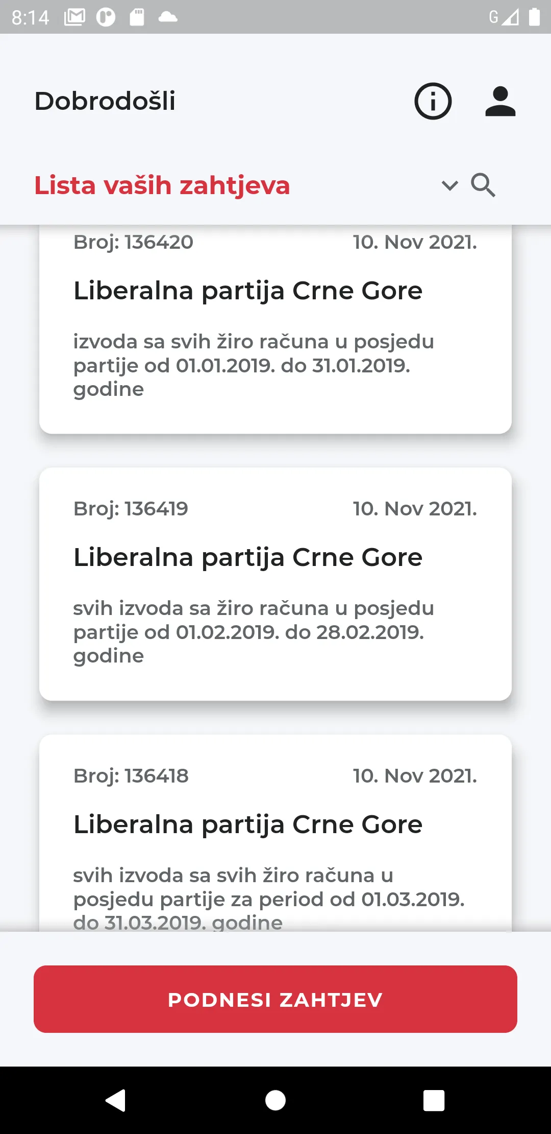 Pitajte institucije | Indus Appstore | Screenshot