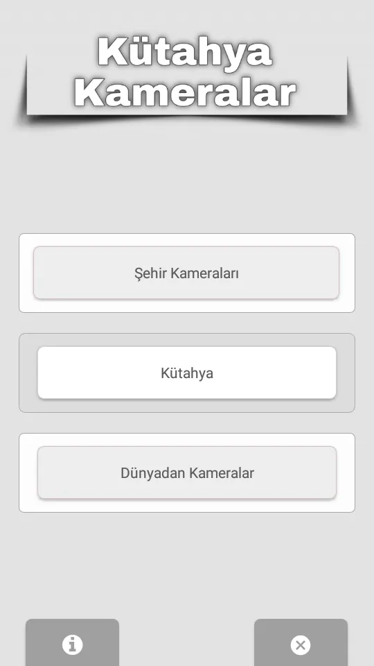 Kütahya Şehir Kameraları | Indus Appstore | Screenshot