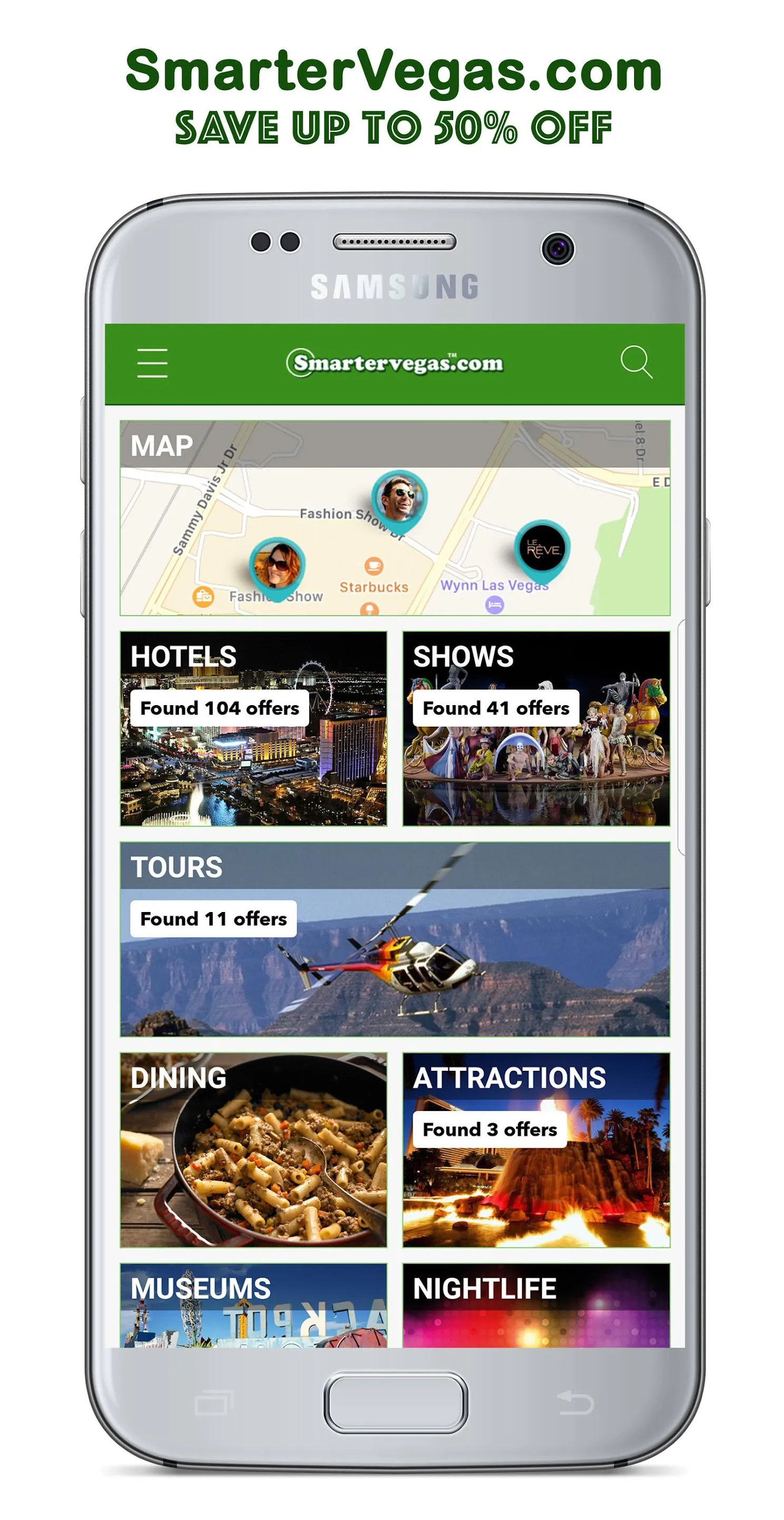 SmarterVegas.com | Indus Appstore | Screenshot