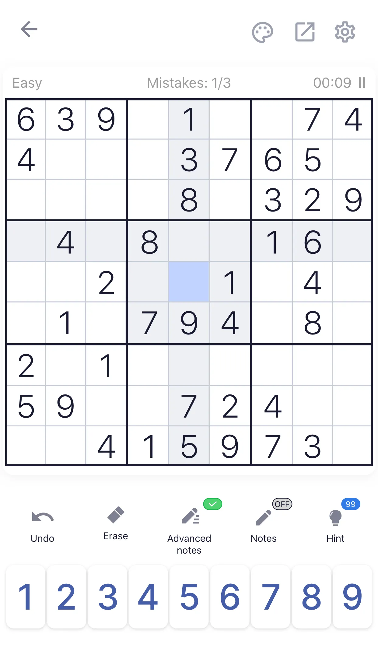 Sudoku - Classic Sudoku Puzzle | Indus Appstore | Screenshot