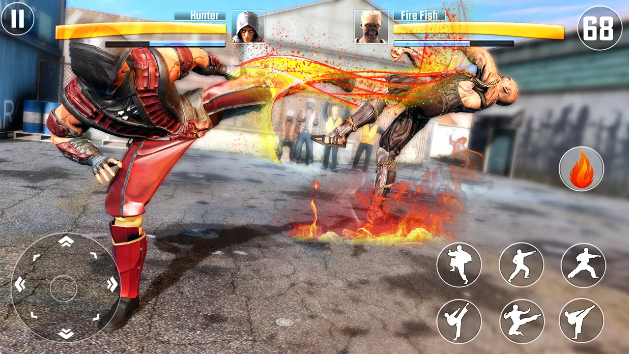 Kung Fu Fighting Karate Games | Indus Appstore | Screenshot