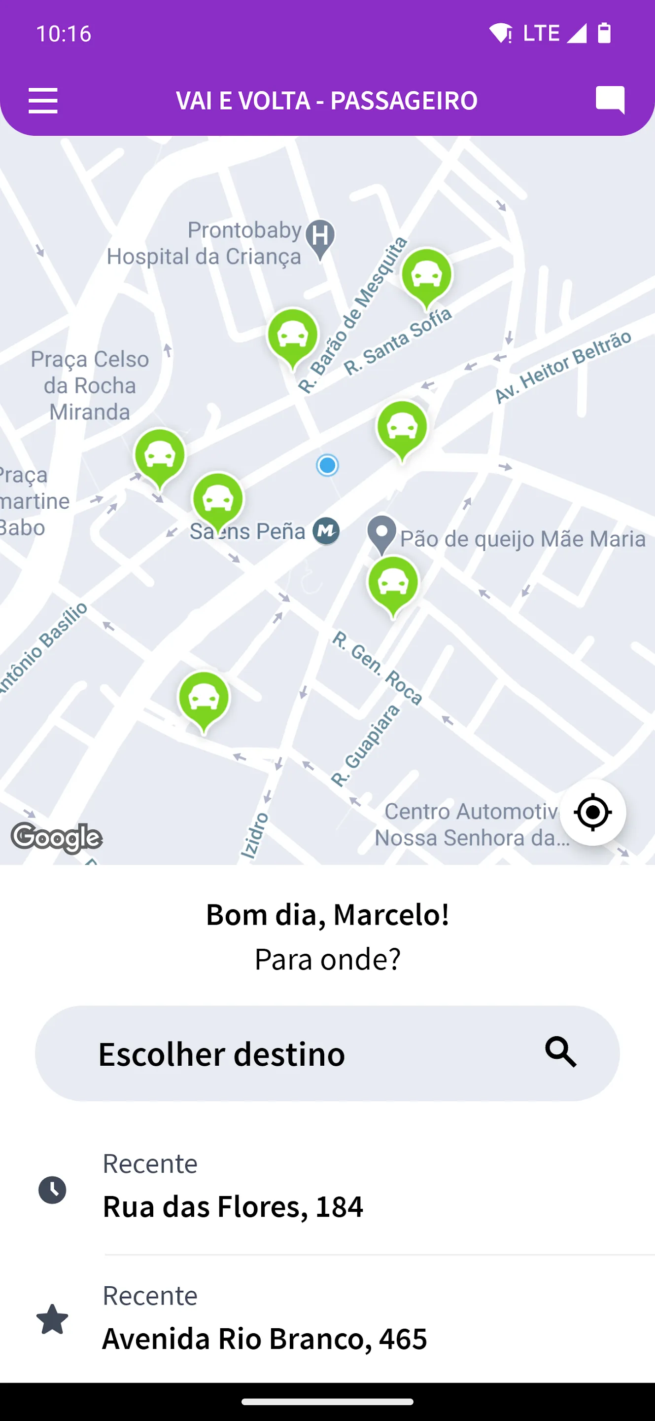 Vai e Volta - Passageiro | Indus Appstore | Screenshot