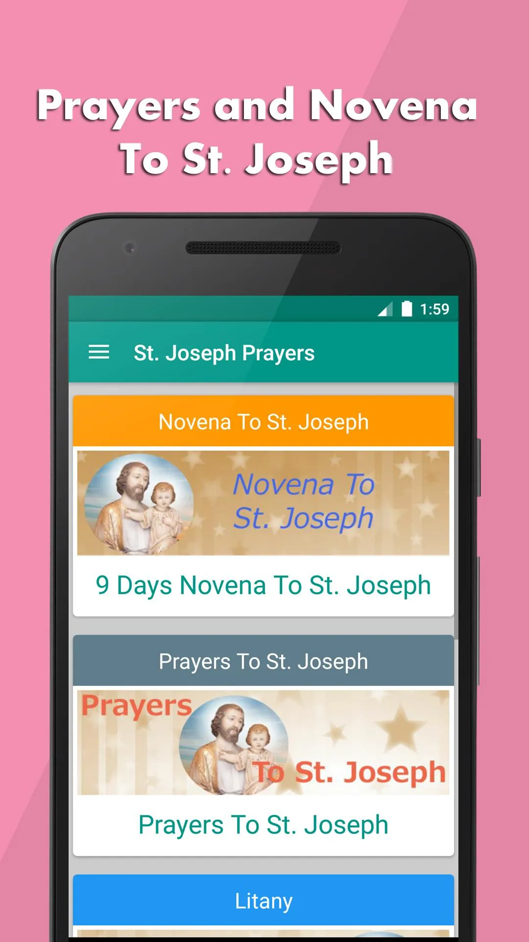 St. Joseph Novena Prayers | Indus Appstore | Screenshot