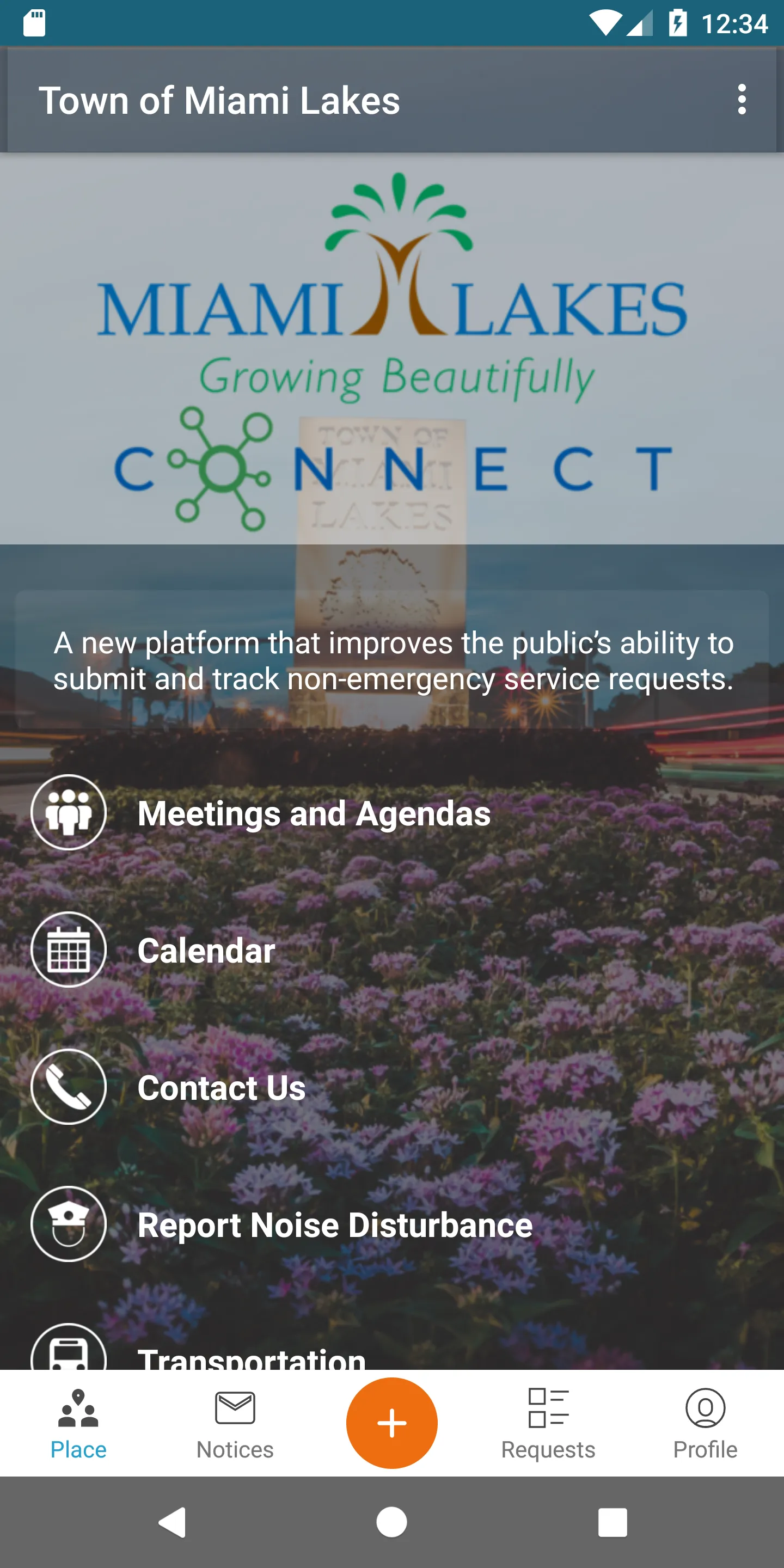 Miami Lakes Connect | Indus Appstore | Screenshot