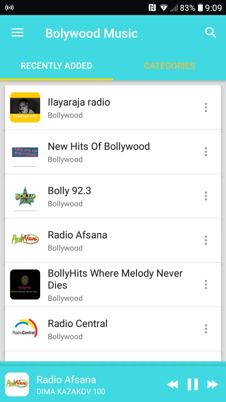 Radio Bollywood music | Indus Appstore | Screenshot