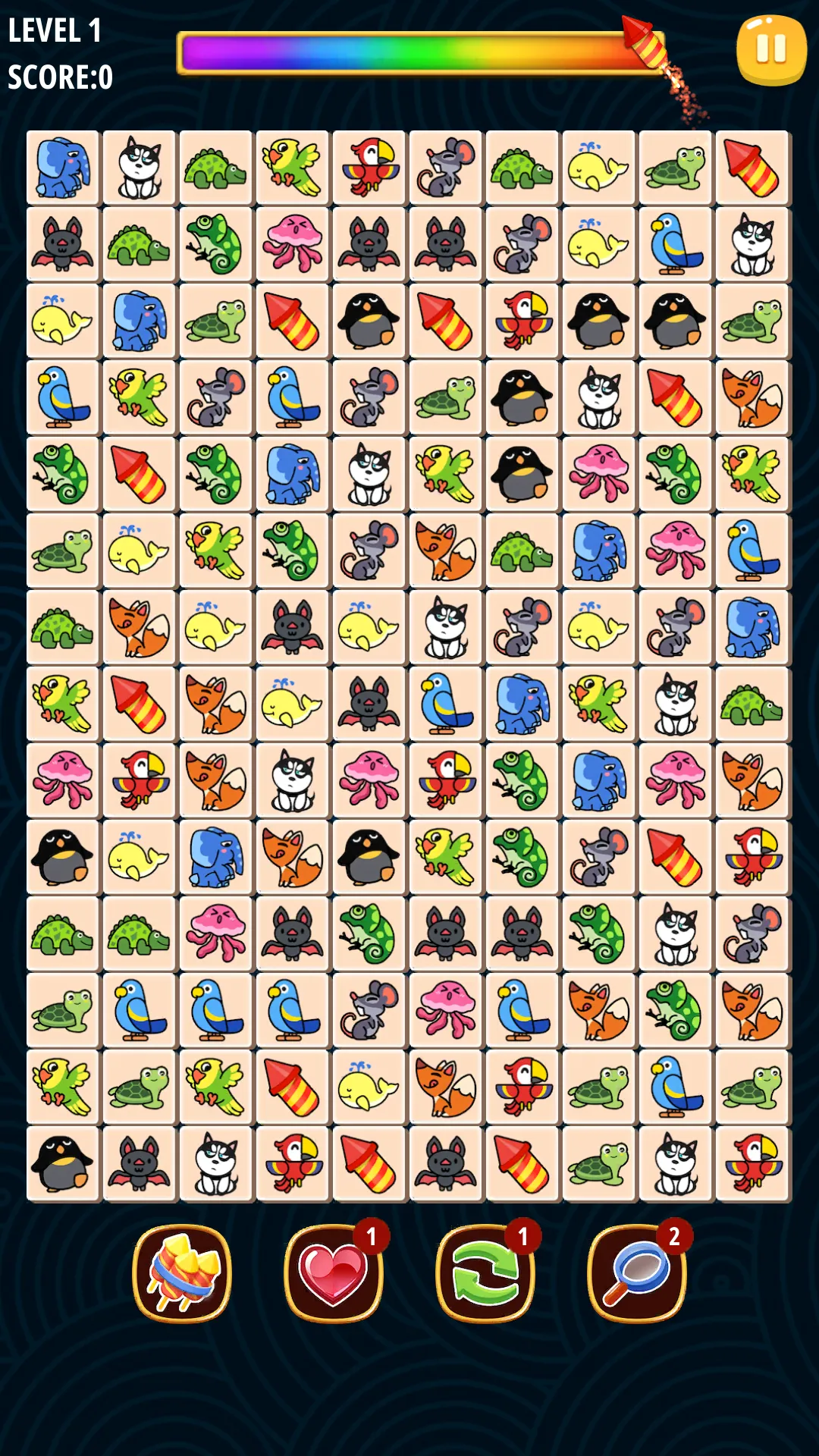 Animal Link-Connect Puzzle | Indus Appstore | Screenshot