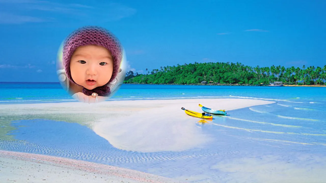 Island beach Photo Frames | Indus Appstore | Screenshot