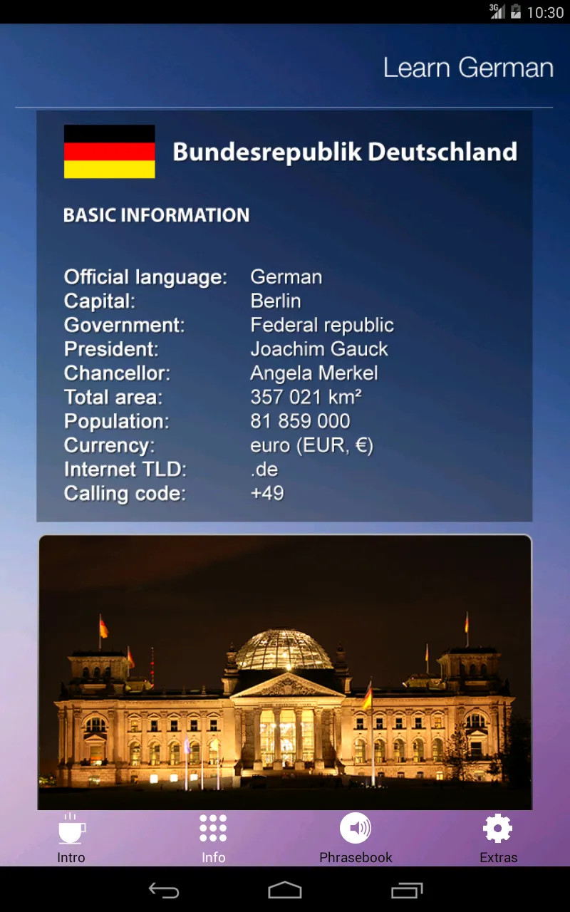 Learn & Speak German Language  | Indus Appstore | Screenshot