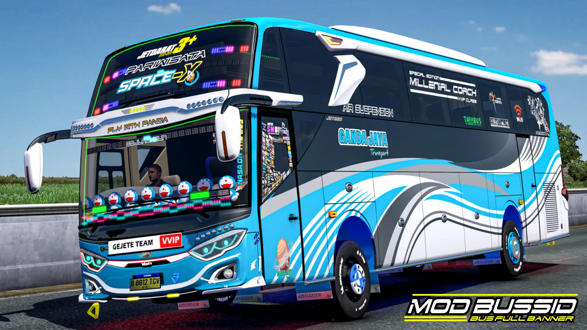 Mod Bussid Bus Full Banner | Indus Appstore | Screenshot