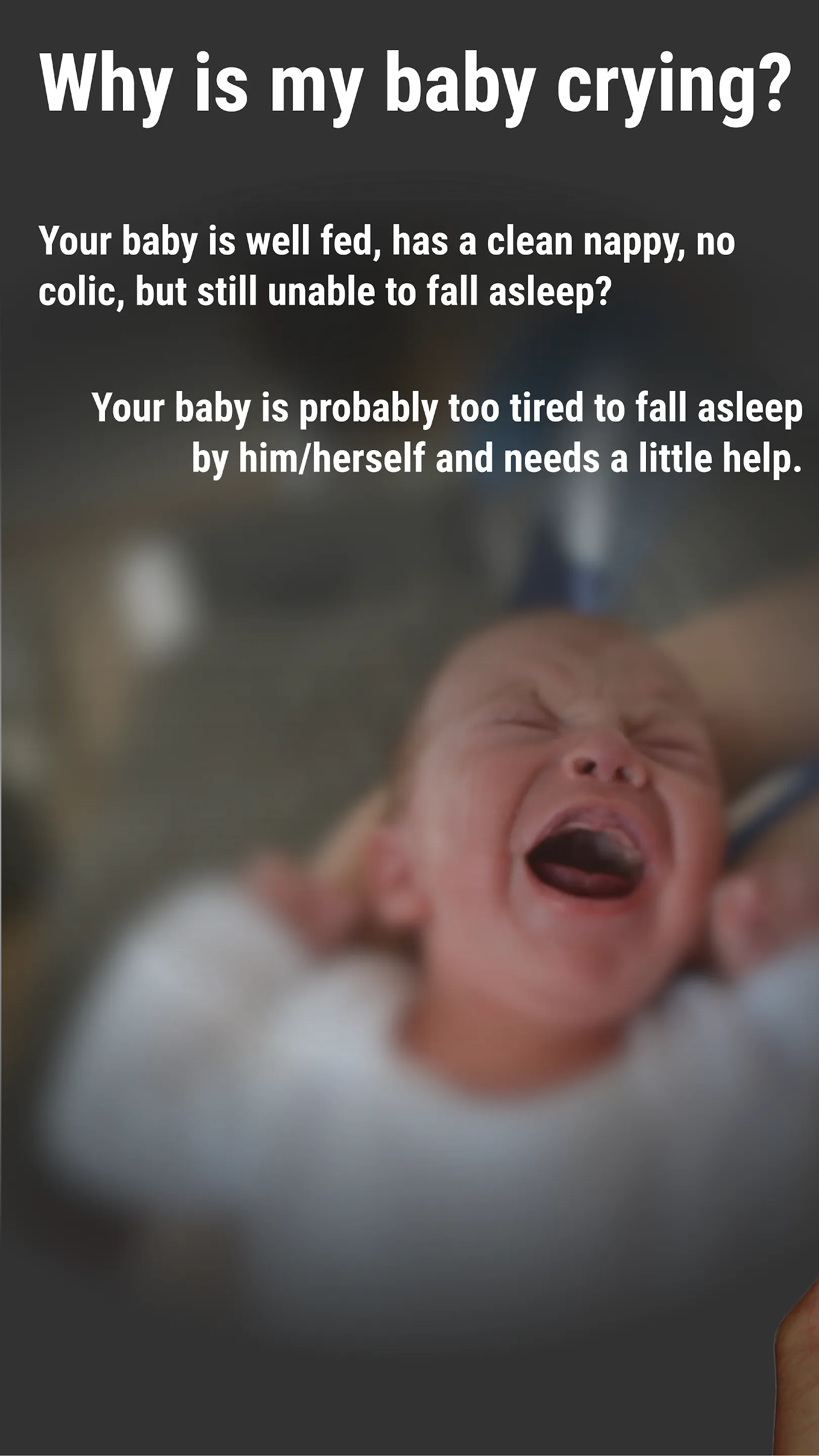 BabySleep: Whitenoise lullaby | Indus Appstore | Screenshot