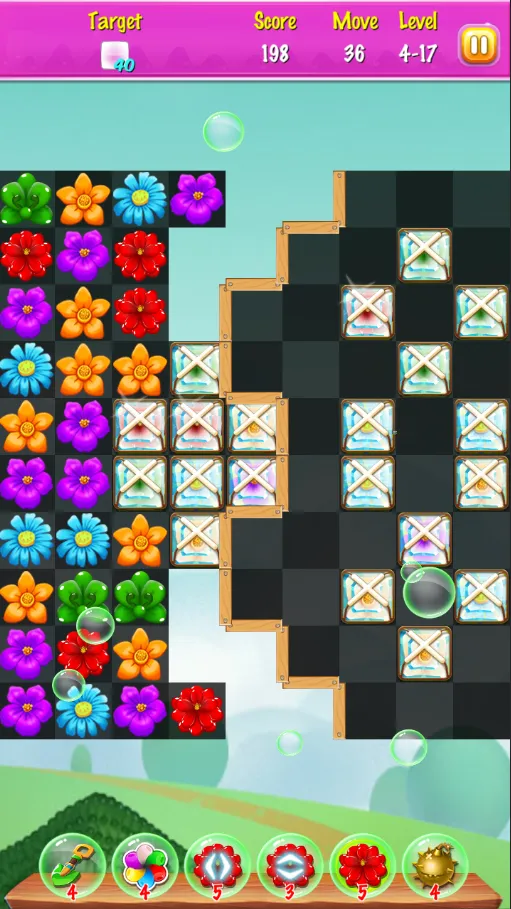 Flower Garden Match Blast | Indus Appstore | Screenshot