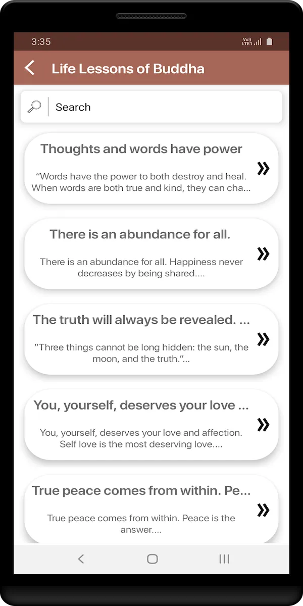 Life Lessons of Buddha | Indus Appstore | Screenshot