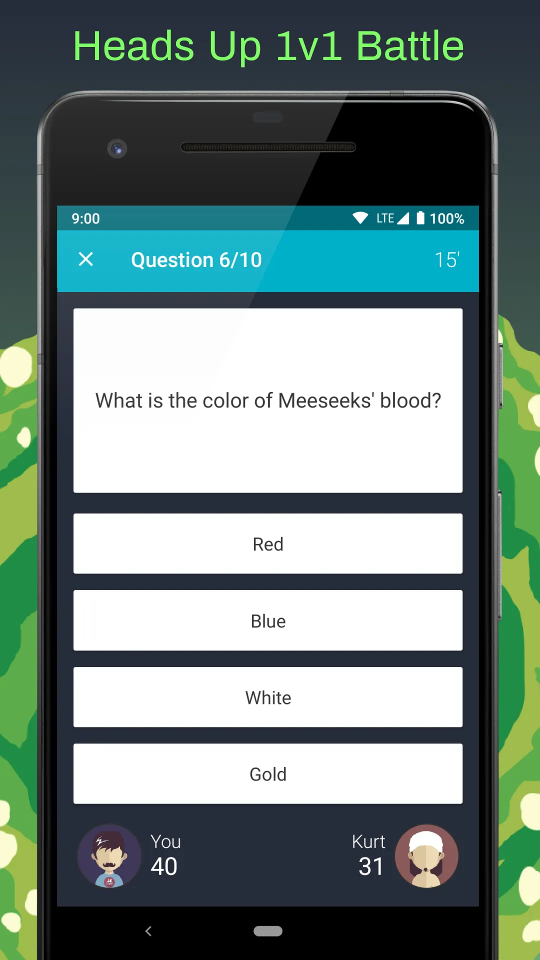 Fan Quiz for Rick and Morty | Indus Appstore | Screenshot