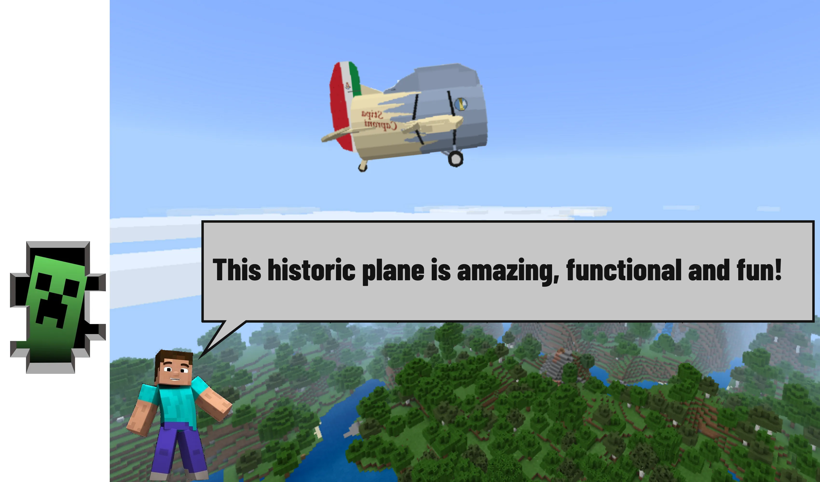 Airplane Addon for MCPE | Indus Appstore | Screenshot