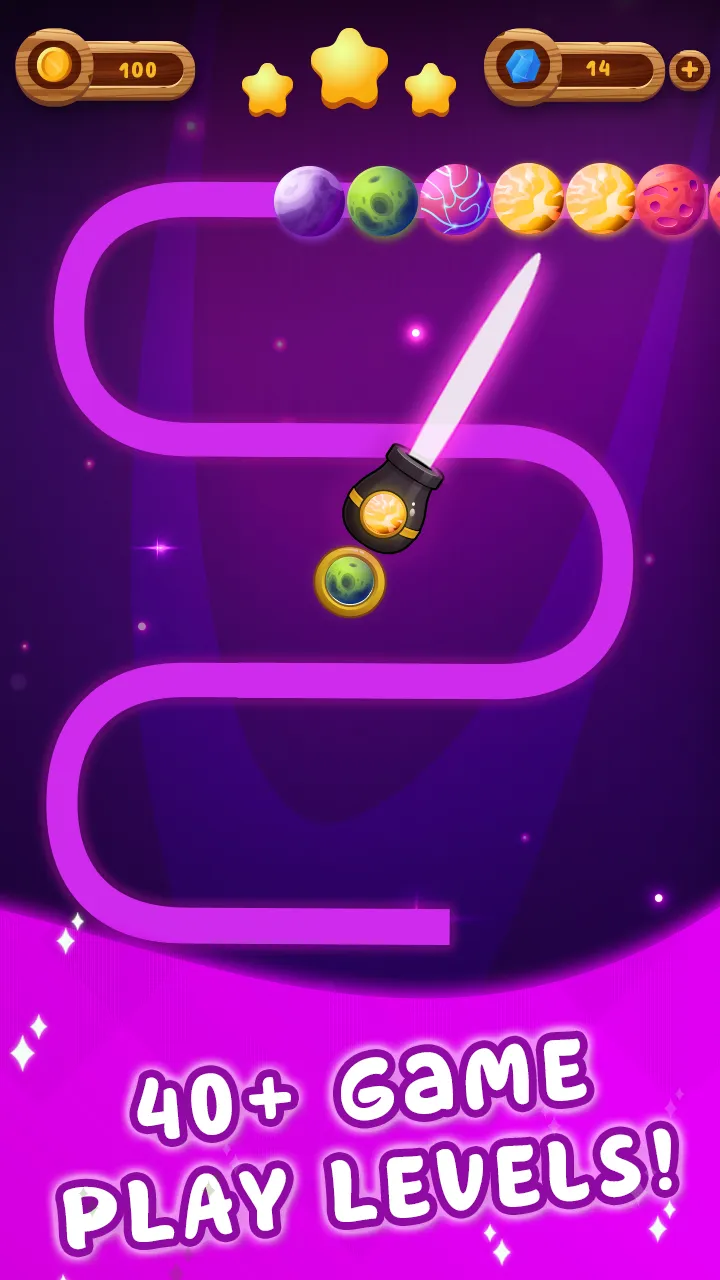 Space Color Ball Shooter | Indus Appstore | Screenshot