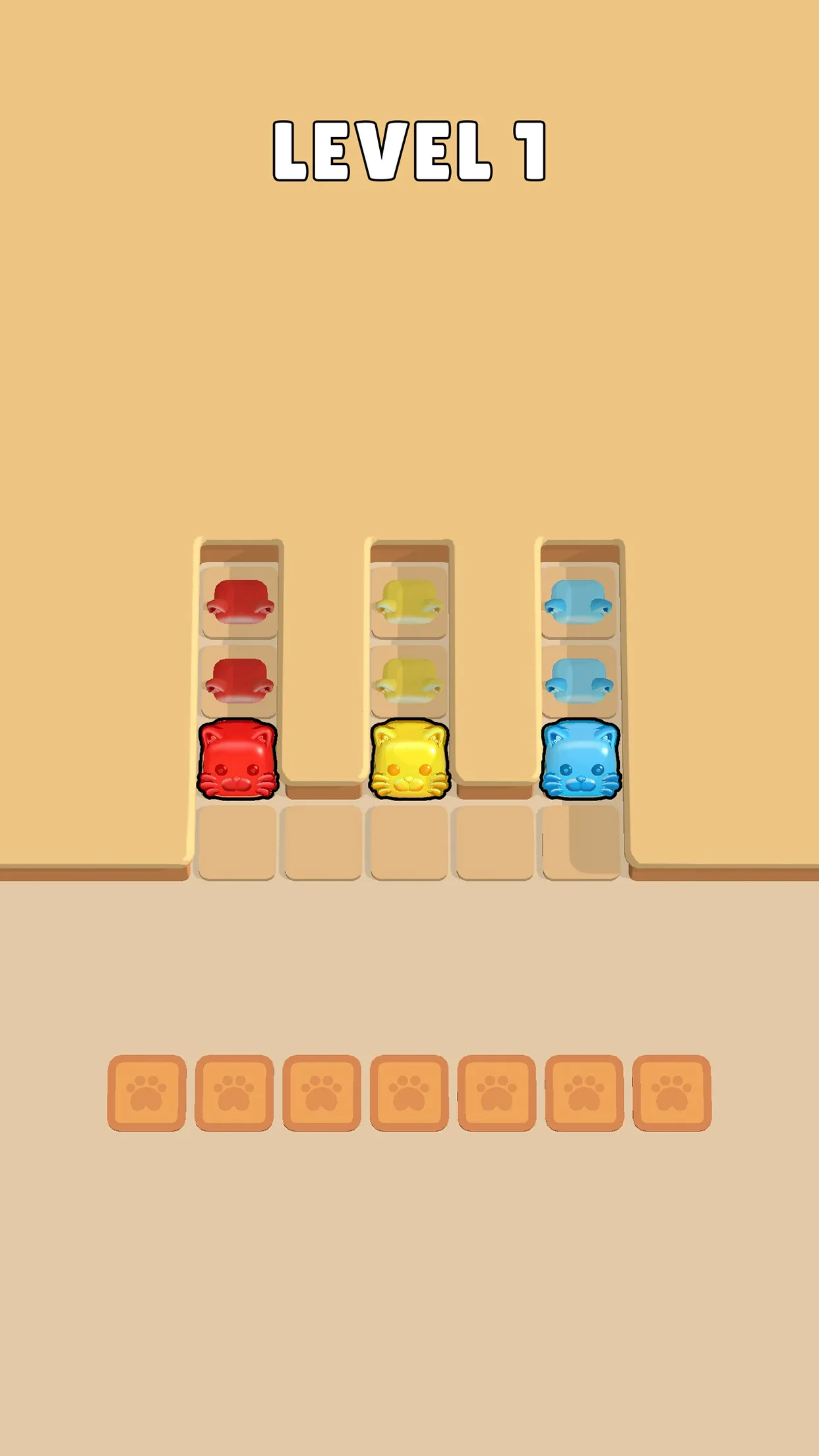 Cat Jam 3D: Block Match Game | Indus Appstore | Screenshot