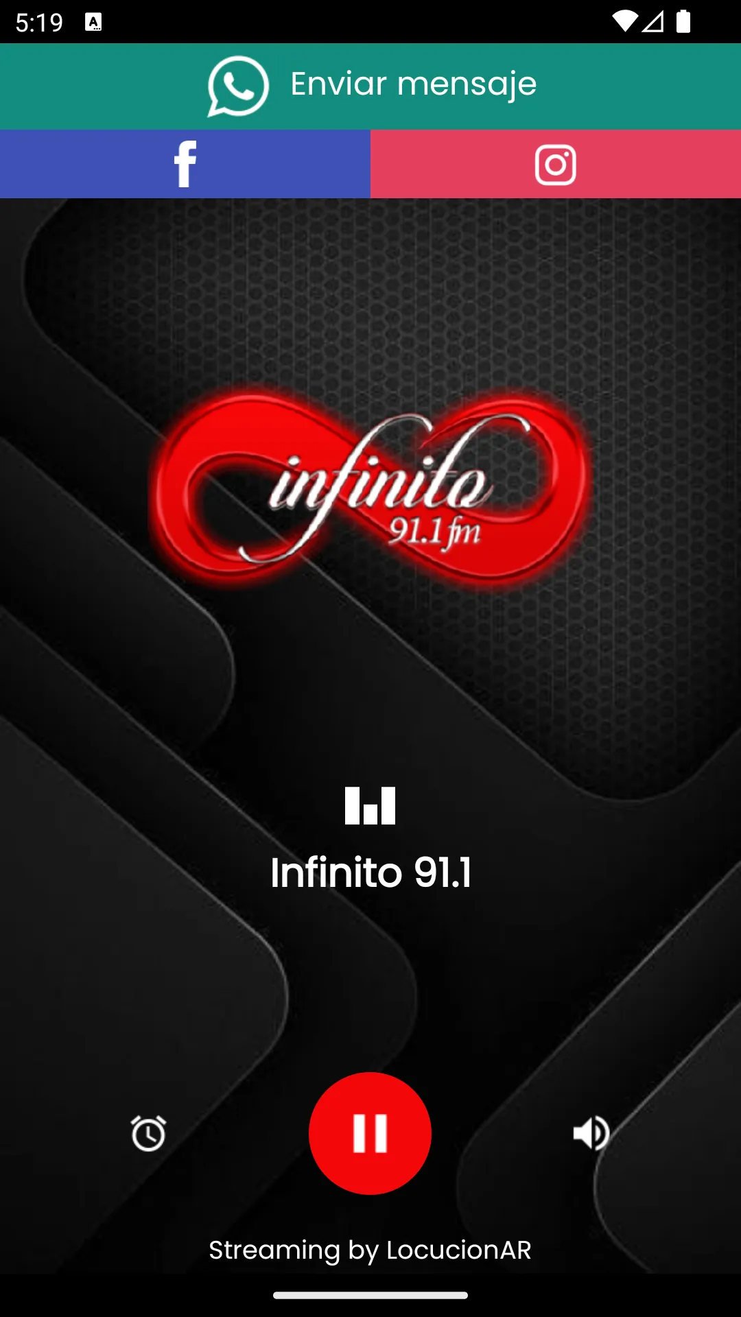 Infinito 91.1 | Indus Appstore | Screenshot