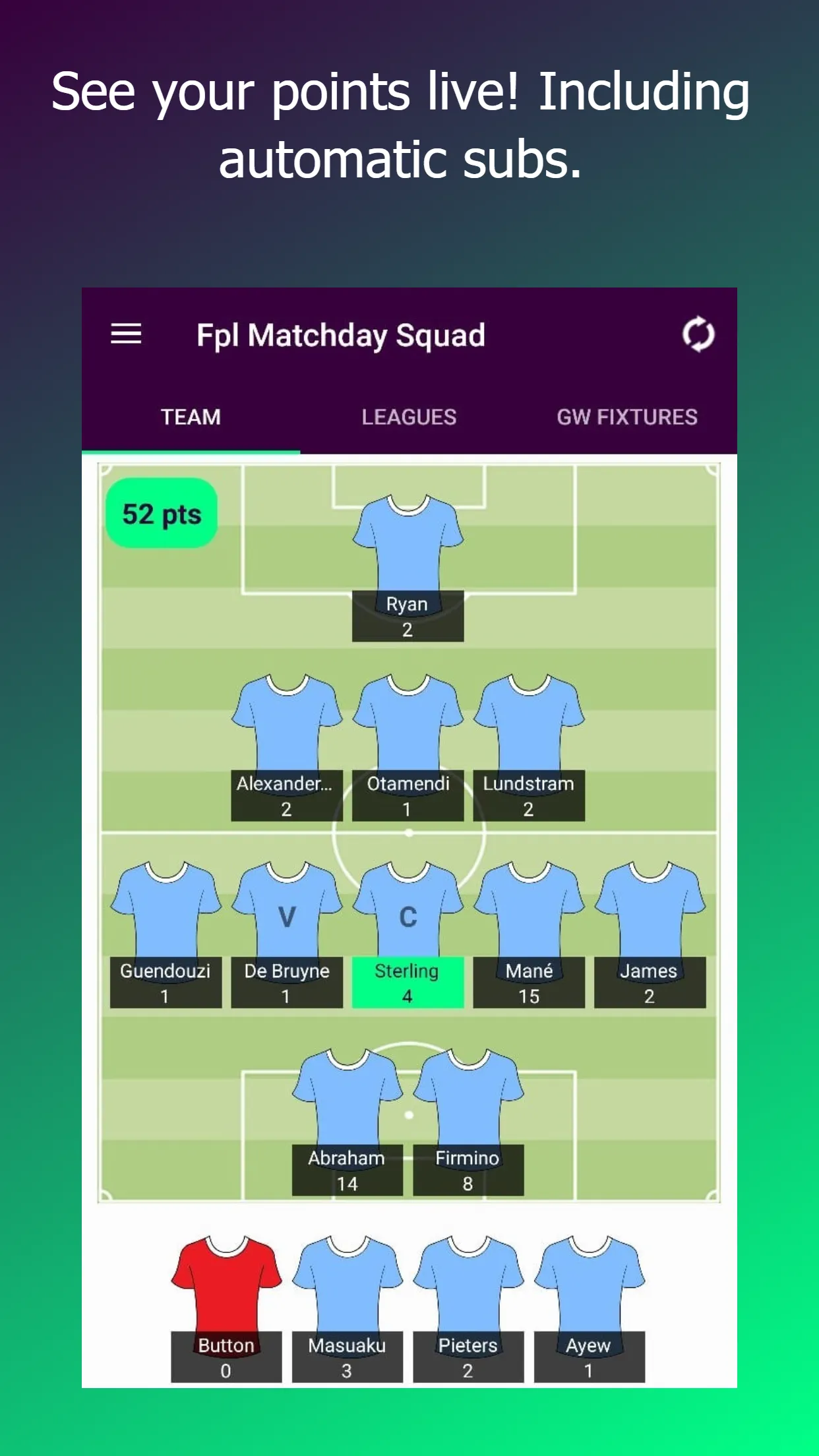 FPL Matchday Live! | Indus Appstore | Screenshot