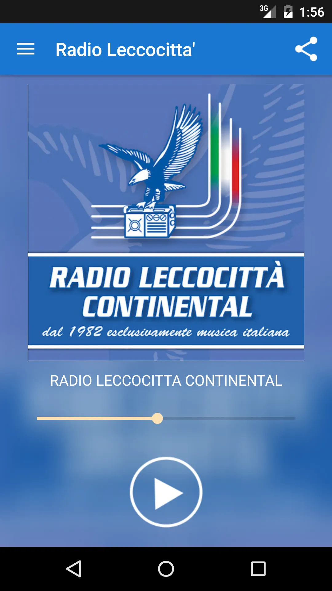 RADIO LECCOCITTA' CONTINENTAL | Indus Appstore | Screenshot