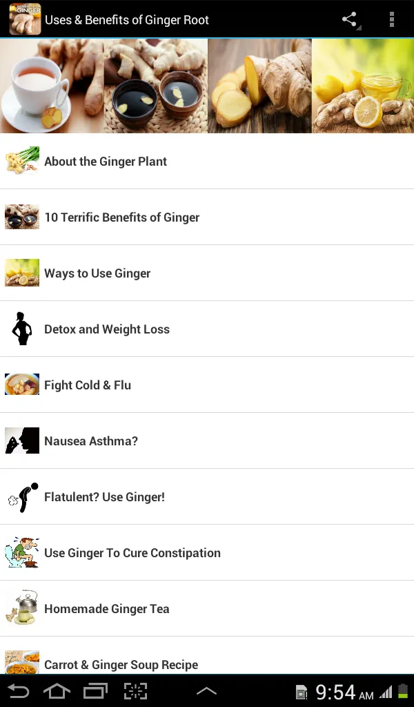 Uses & Benefits of Ginger Root | Indus Appstore | Screenshot