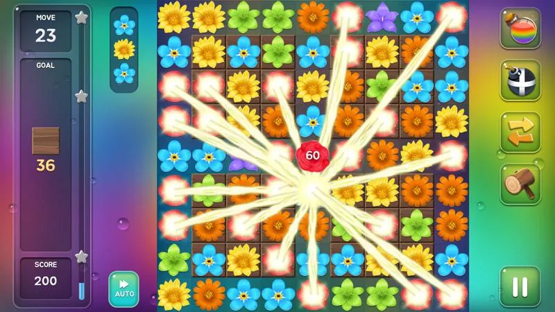 Flower Match Puzzle | Indus Appstore | Screenshot