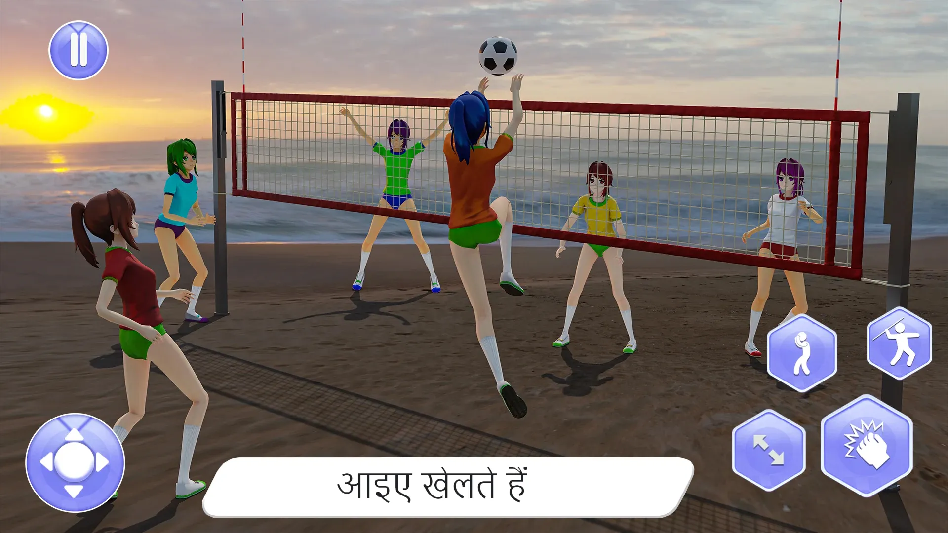 Anime Girl Summer Sports Games | Indus Appstore | Screenshot