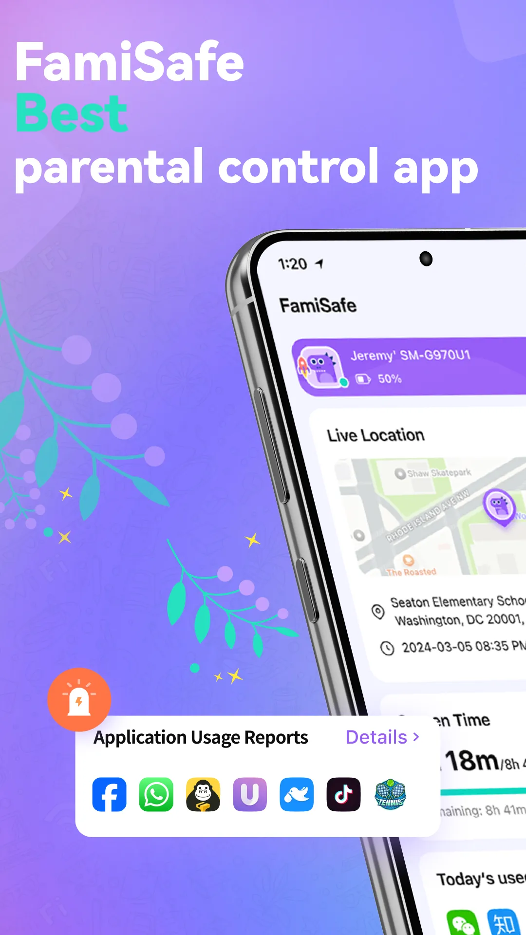 Parental Control App- FamiSafe | Indus Appstore | Screenshot