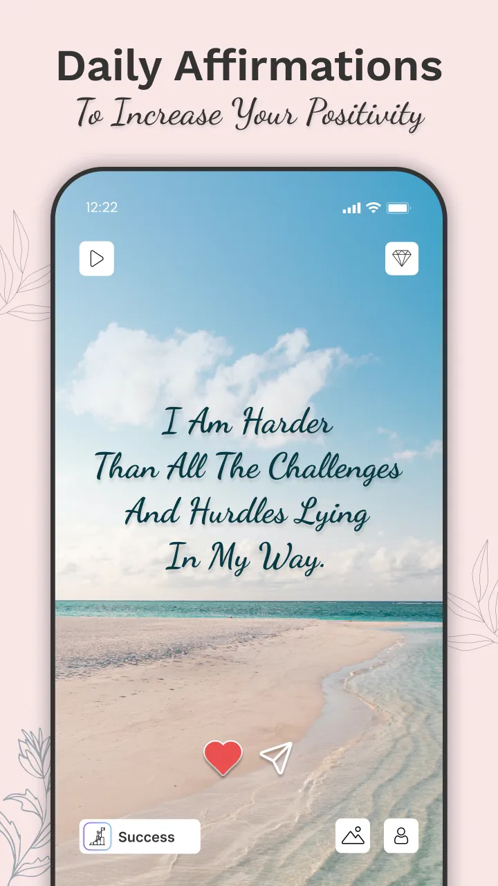 Daily Affirmations - I am | Indus Appstore | Screenshot