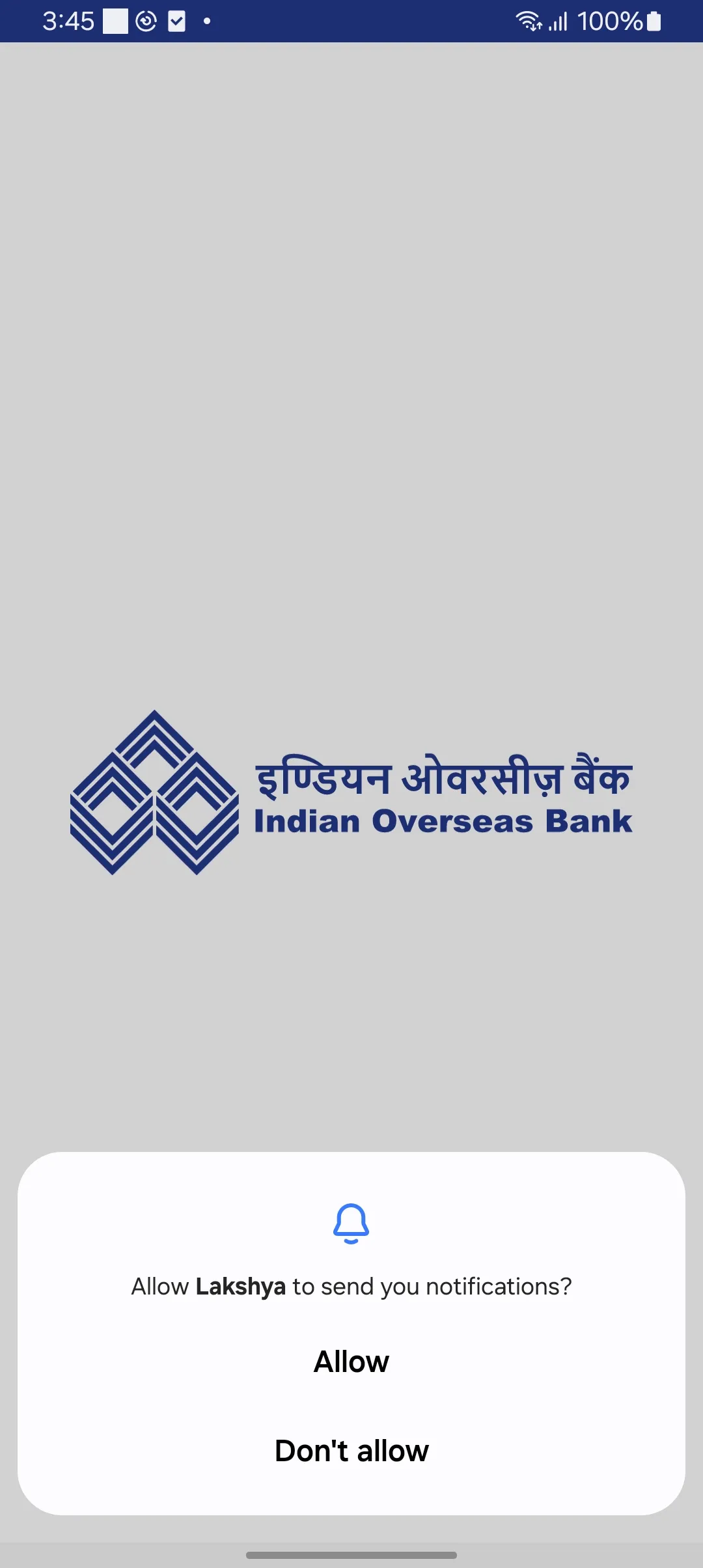IOB Lakshya | Indus Appstore | Screenshot